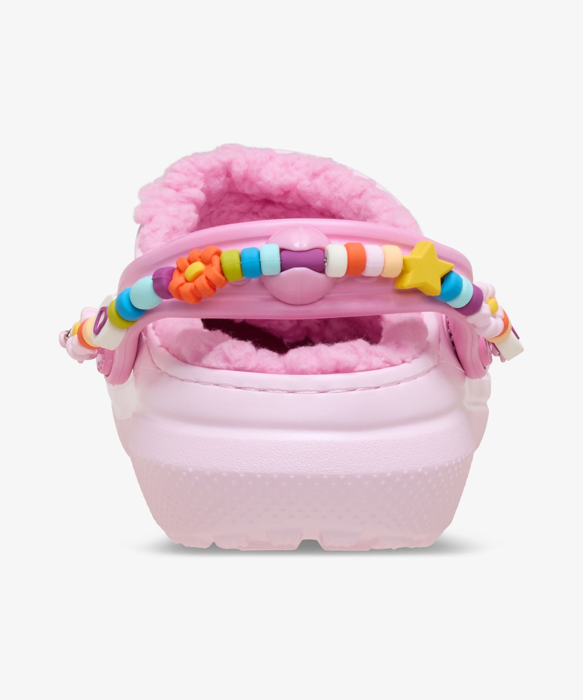 크록스키즈(CROCS KIDS) 클래식 라인드 데이지 클로그 키즈 - 핑크 밀크 / 211634-6ZW
