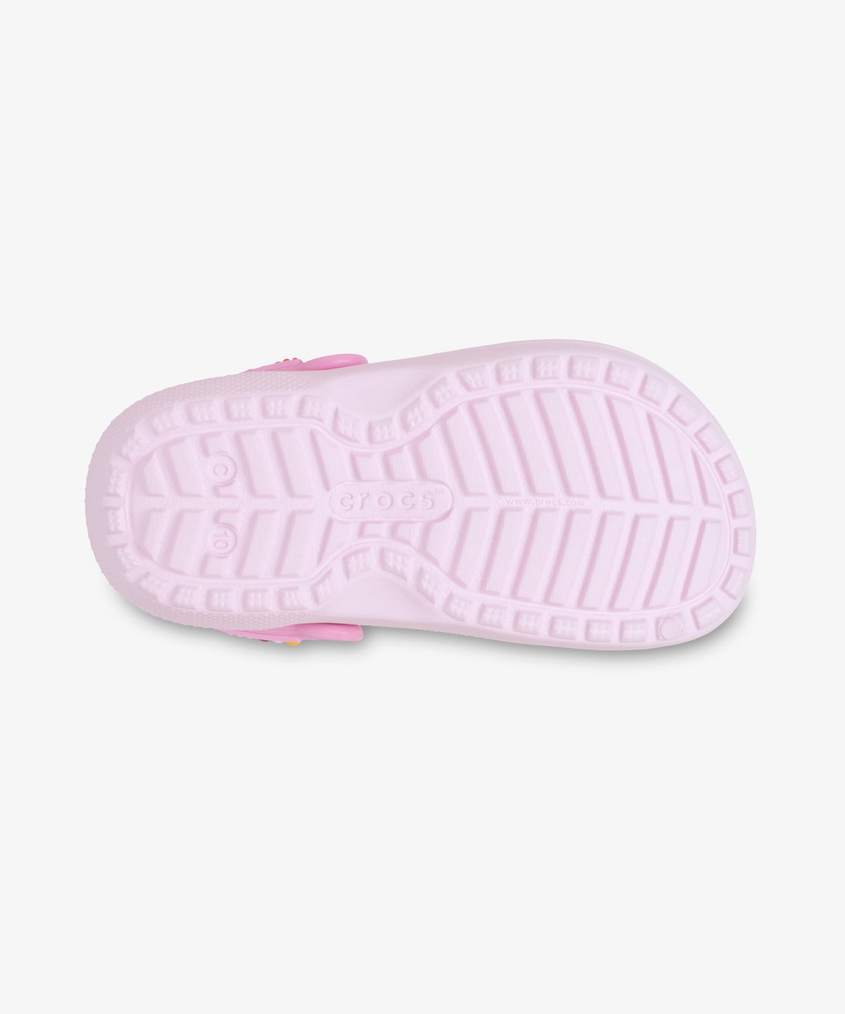 크록스키즈(CROCS KIDS) 클래식 라인드 데이지 클로그 토들러 - 핑크 밀크 / 211635-6ZW