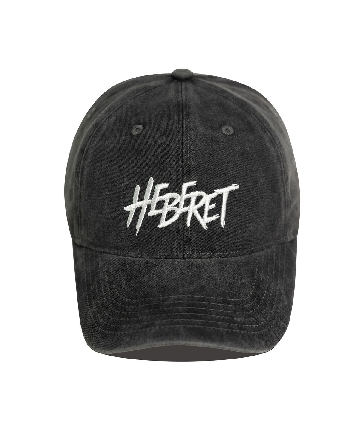 헤베렛(HEBERET) 스케치 스톤 워시드 볼캡-차콜
