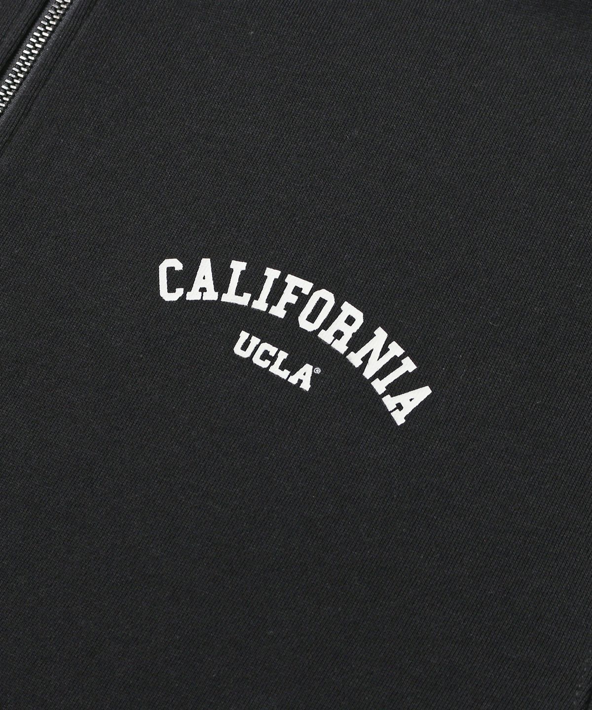 유씨엘에이(UCLA) 남녀공용 데일리 캘리포니아 풀집업[BLACK](UB9GD31)