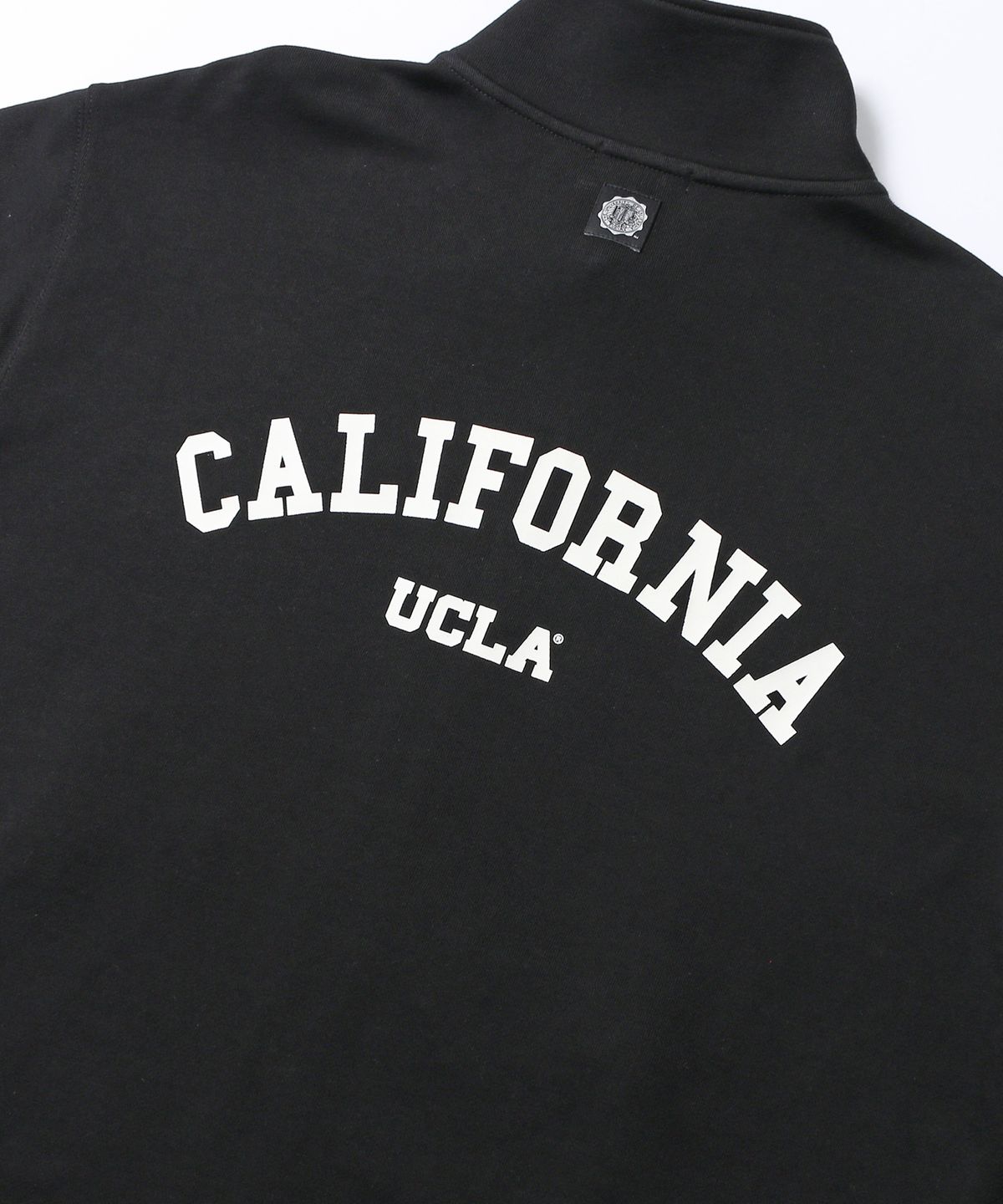 유씨엘에이(UCLA) 남녀공용 데일리 캘리포니아 풀집업[BLACK](UB9GD31)