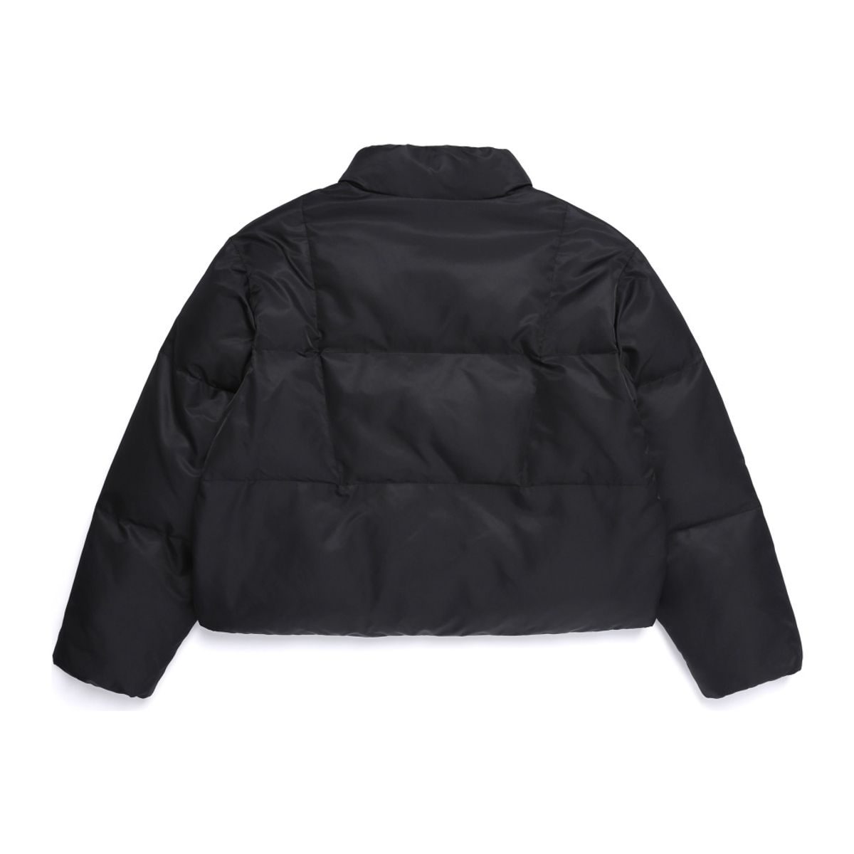 내셔널지오그래픽(NATIONALGEOGRAPHIC) N254WPD901 여성 세미크롭 하이넥 패딩 점퍼 BLACK