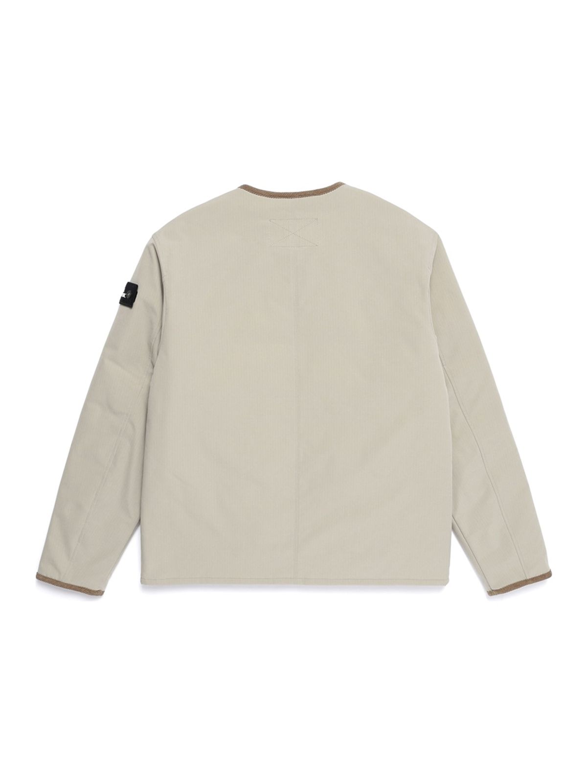 내셔널지오그래픽(NATIONALGEOGRAPHIC) N254UPD902 넥리스 패딩 점퍼 MOURNING BEIGE