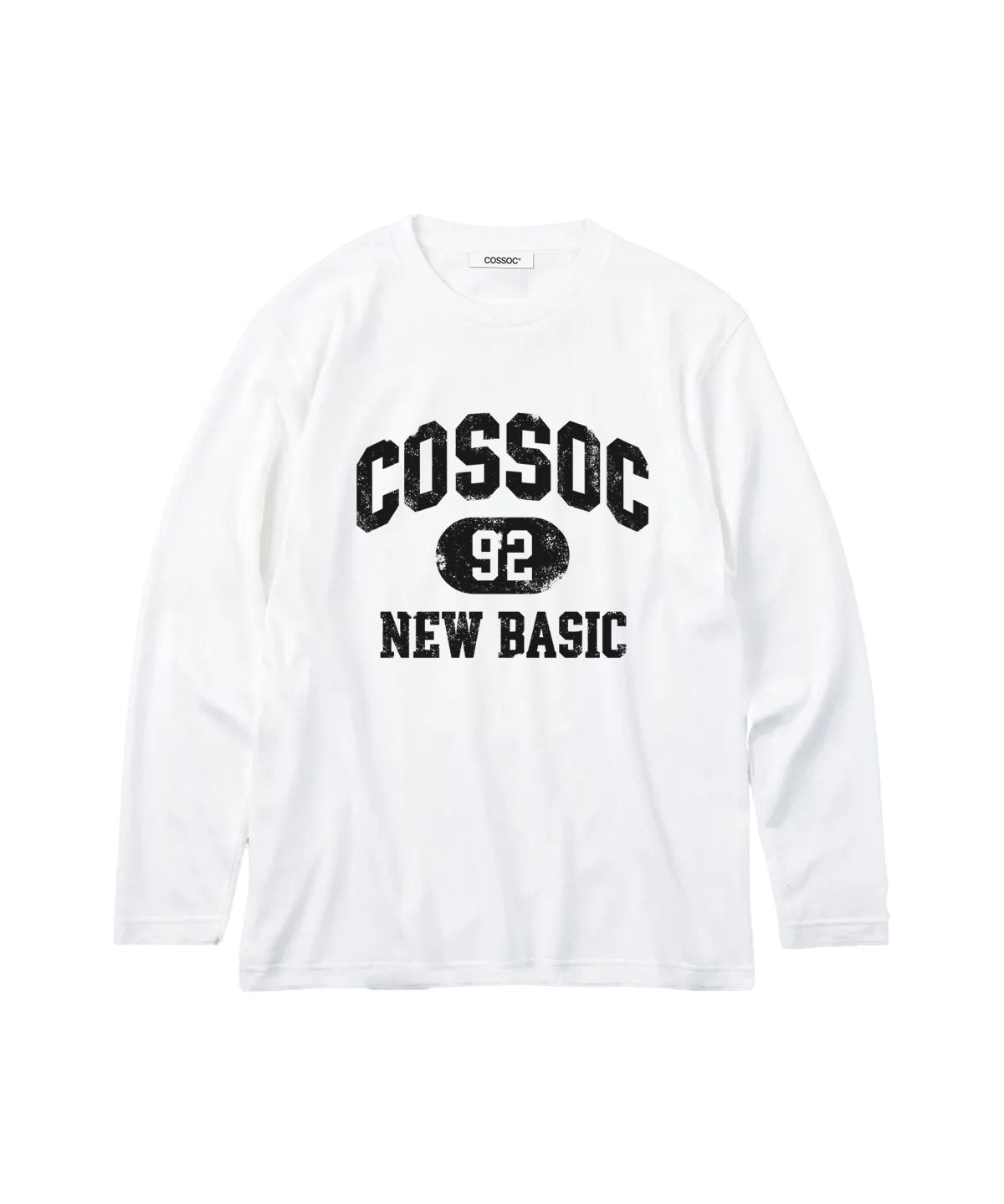 코소(COSO) 뉴 베이직 롱 슬리브 긴팔(WHITE)