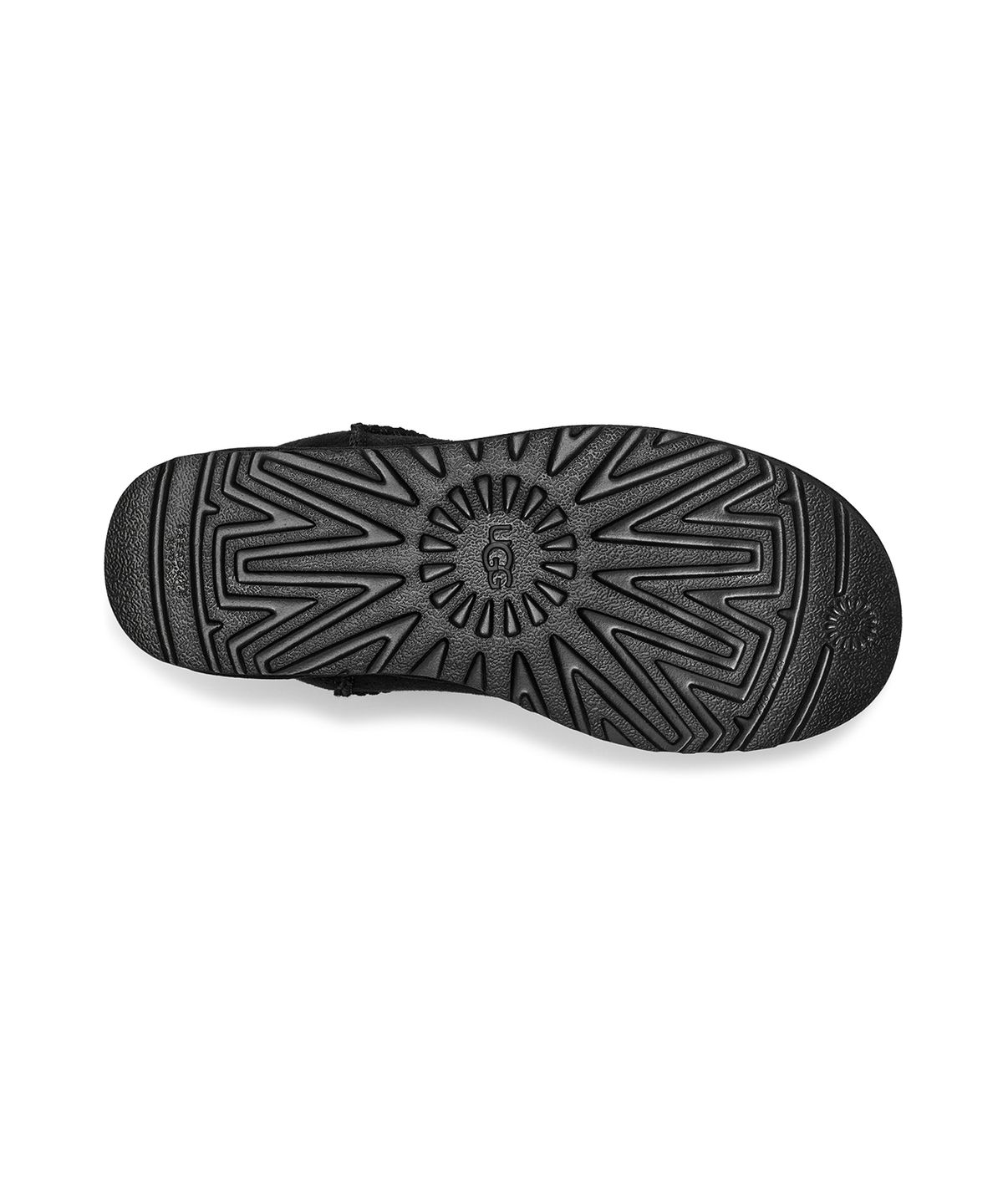 어그(UGG) [WOMEN] 오버로크 스티치 울트라 미니 부츠 (클래식 울트라 미니) - 블랙 / 1116109-BLK