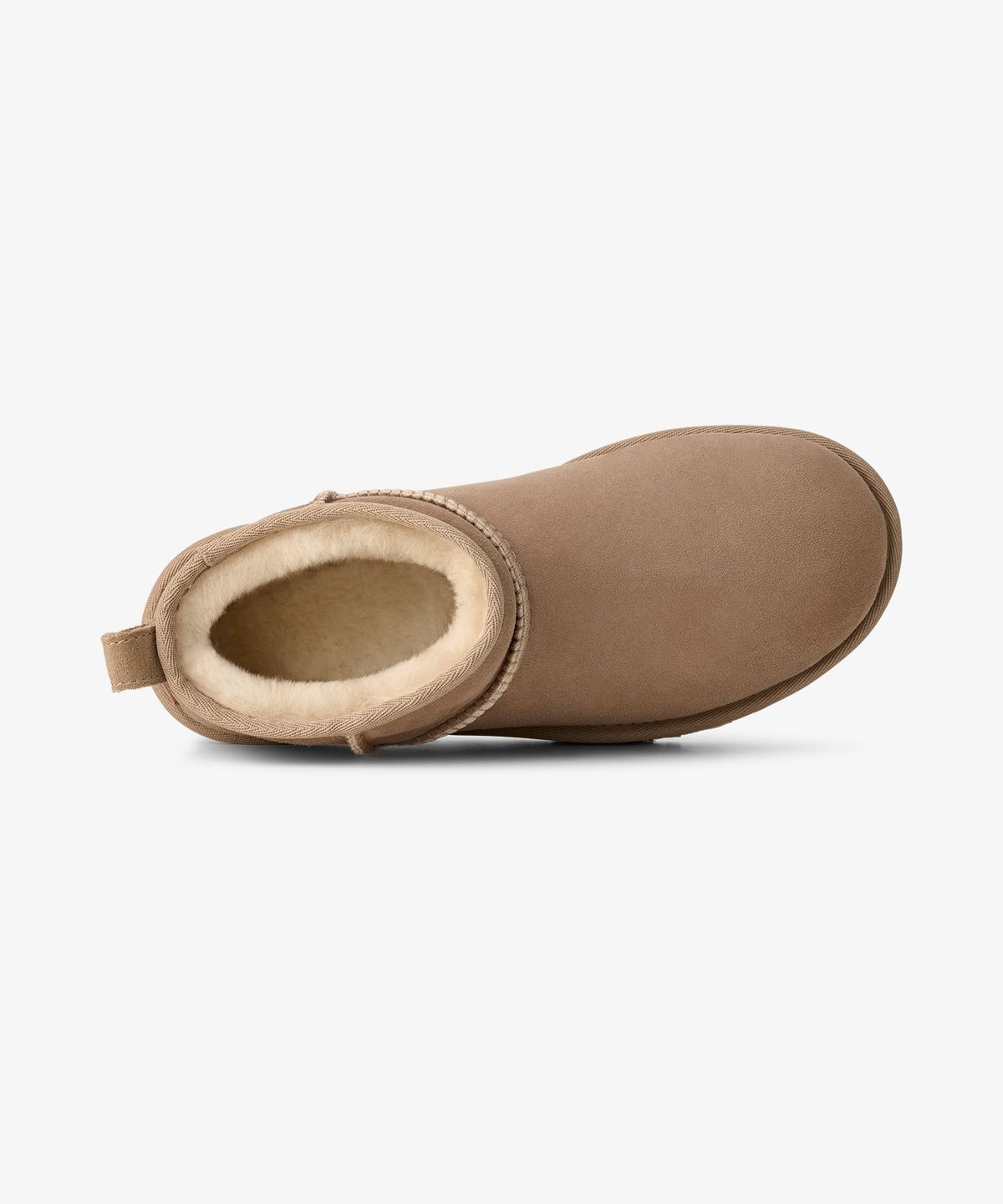 어그(UGG) [WOMEN] 스웨이드 레더 미니 부츠 (클래식 울트라 미니) - 샌드 / 1116109-SAN