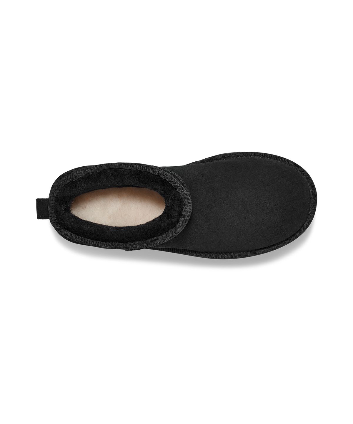 어그(UGG) [WOMEN] 스웨이드 레더 미니 플랫폼 부츠 (클래식 울트라 미니 플랫폼) - 블랙 / 1135092-BLK