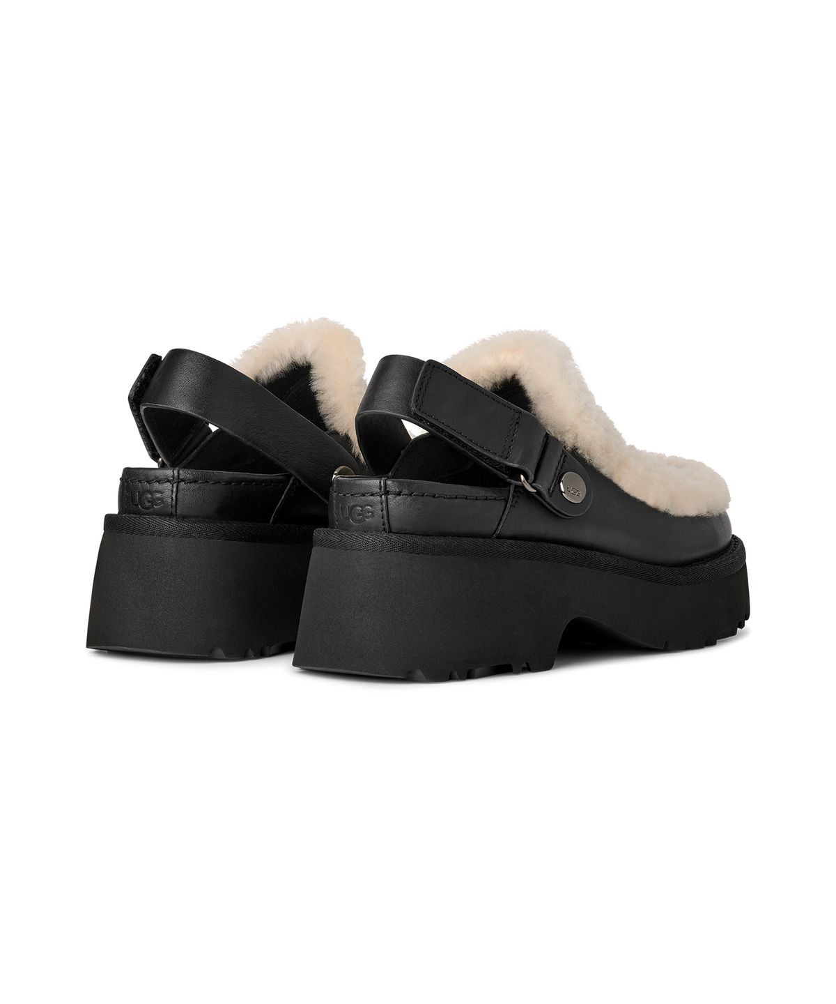어그(UGG) [WOMEN] 에스미 레더 클로그 - 블랙 / 1171507-BLK