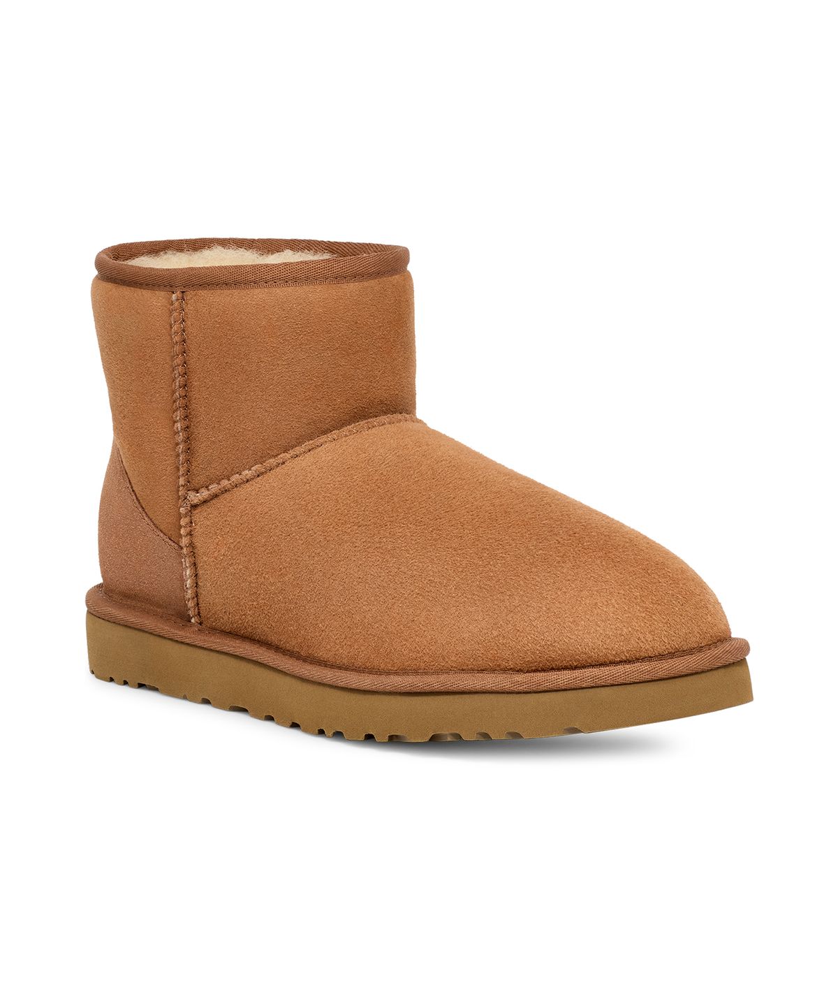 어그(UGG) [MEN] 오버로크 스티치 미니 부츠 (클래식 미니) - 체스넛 / 1002072-CHE
