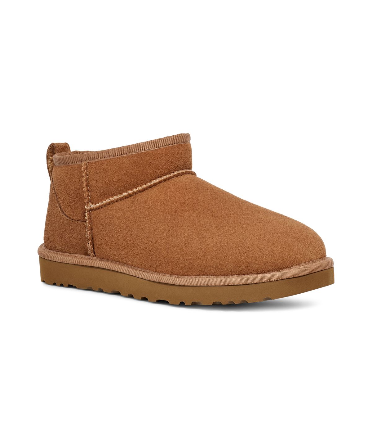 어그(UGG) [MEN] 스웨이드 레더 미니 부츠 (클래식 울트라 미니) - 체스넛 / 1137391-CHE