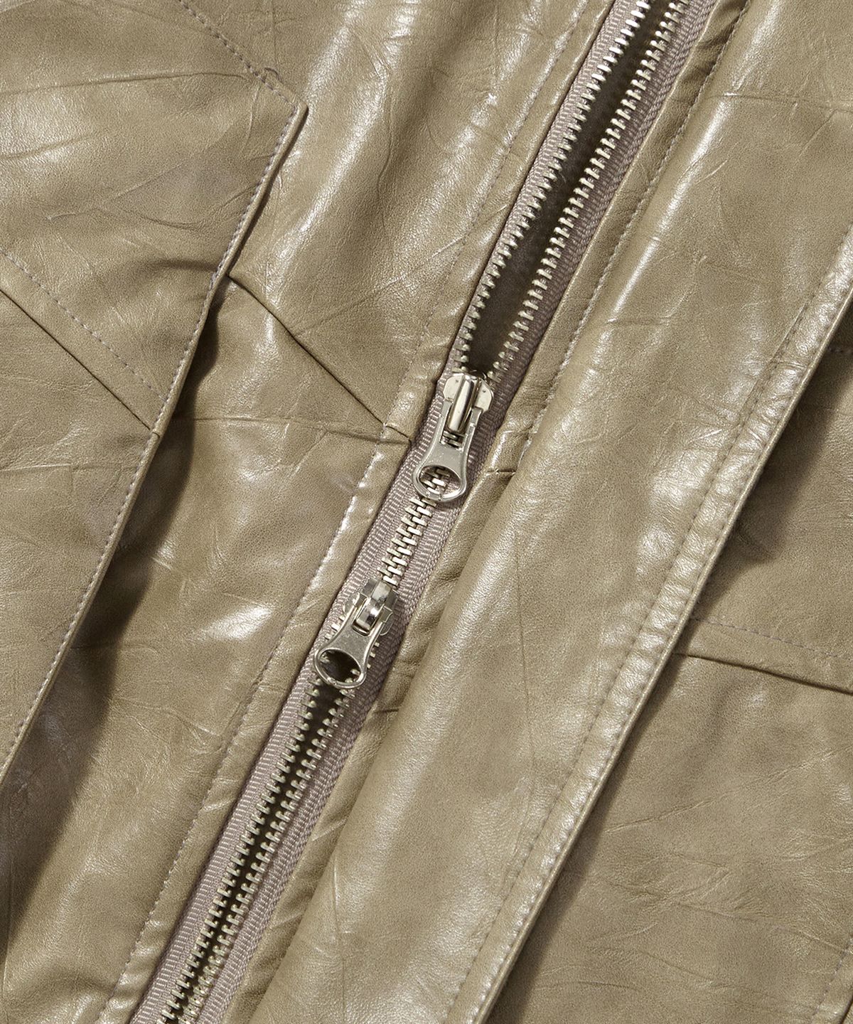 쿨트(KULTE) WILD SYNTHETIC BOMBER JACKET_BEIGE