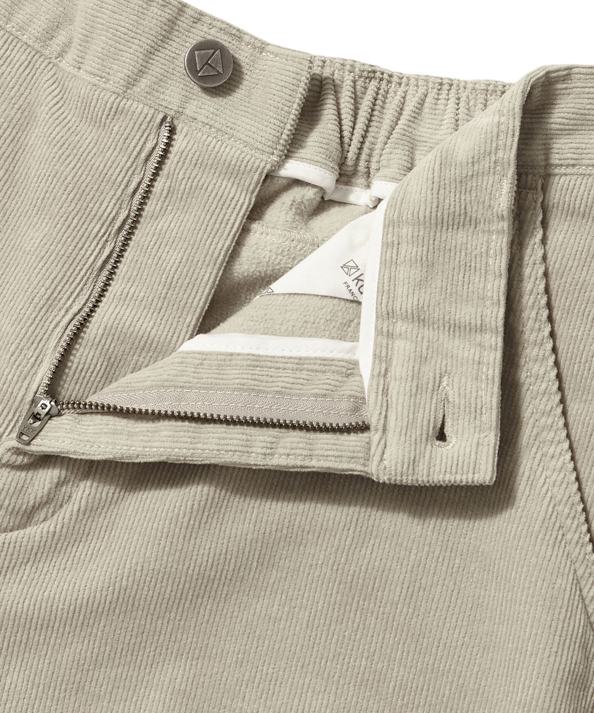 쿨트(KULTE) BACK BRUSHED CORDUROY PANTS_BEIGE
