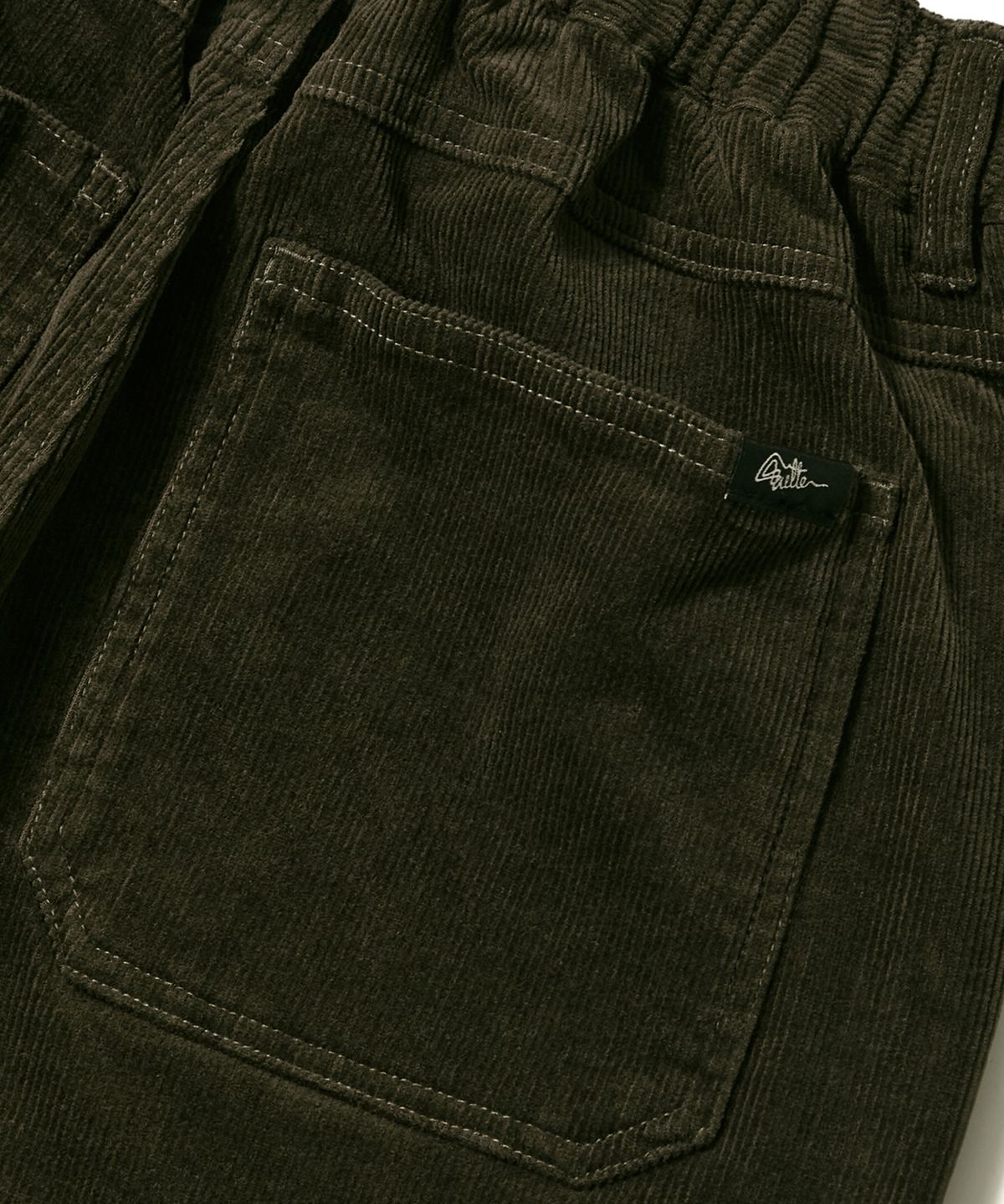 쿨트(KULTE) BACK BRUSHED CORDUROY PANTS_KHAKI