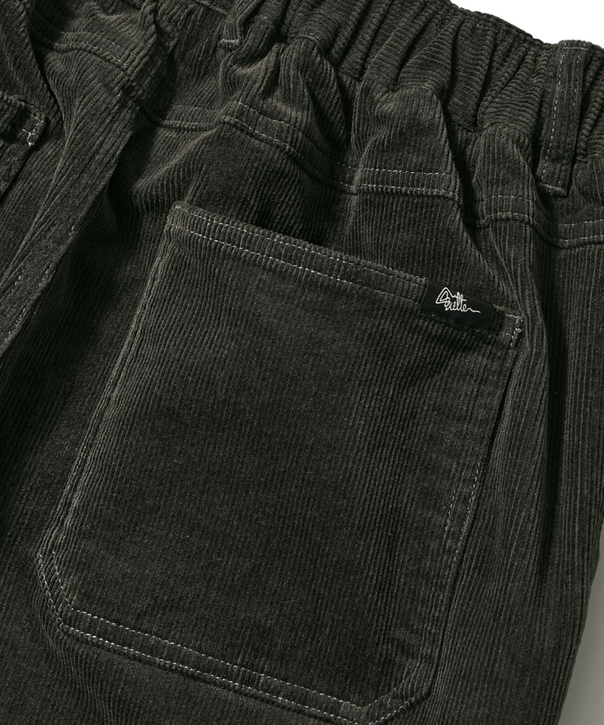 쿨트(KULTE) BACK BRUSHED CORDUROY PANTS_GREY