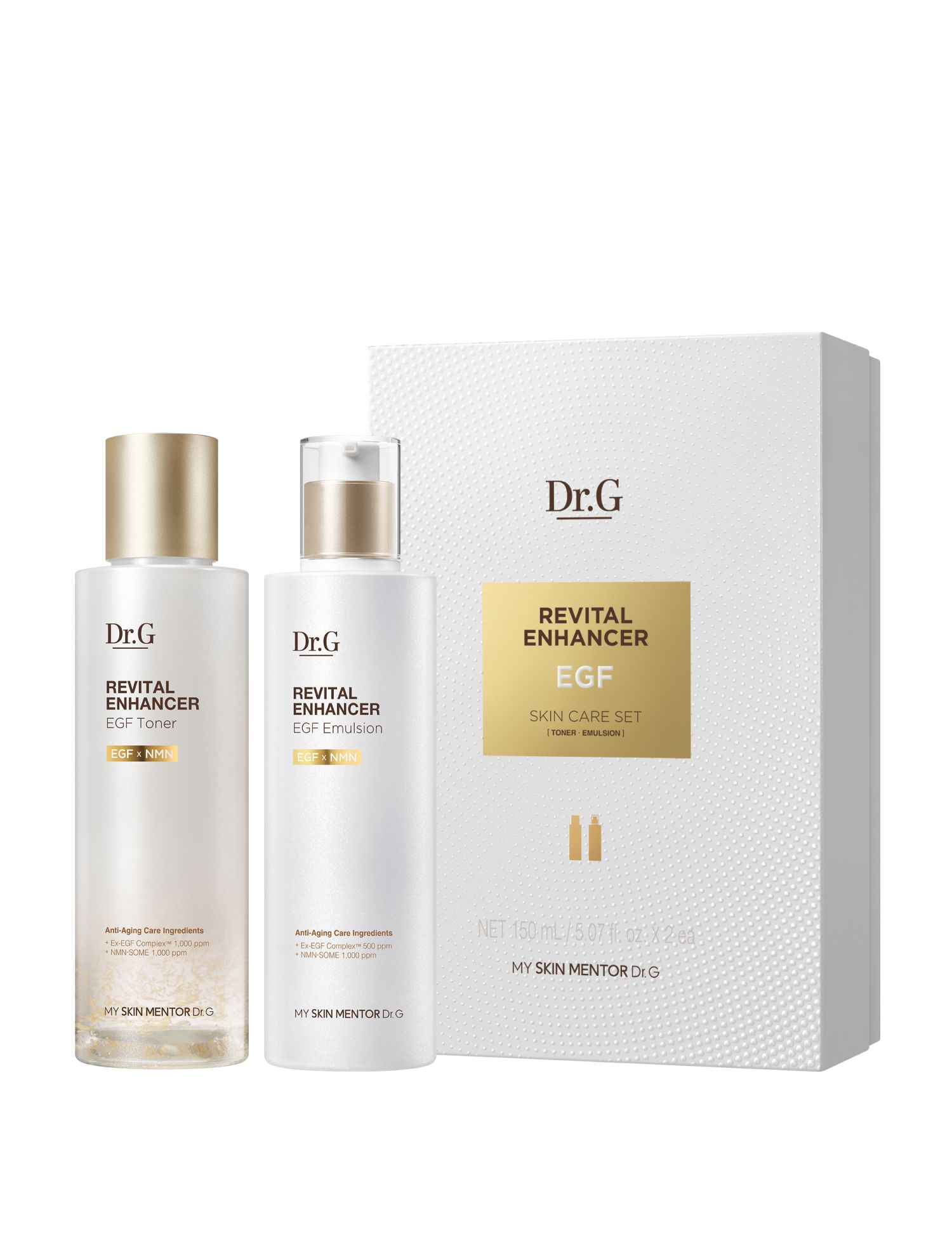 닥터지(DR.G) 리바이탈 인헨서 EGF 토너&에멀전 SET - 후기 | 무신사