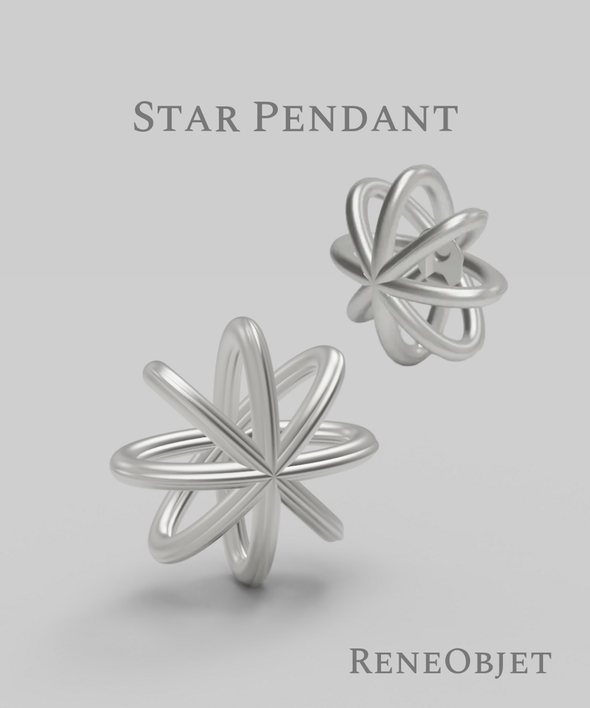르네오브제(RENEOBJET) VEL  PETIT NECKLACE SET [STERLING SILVER] 미니멀 925 실버 포인트 목걸이 세트