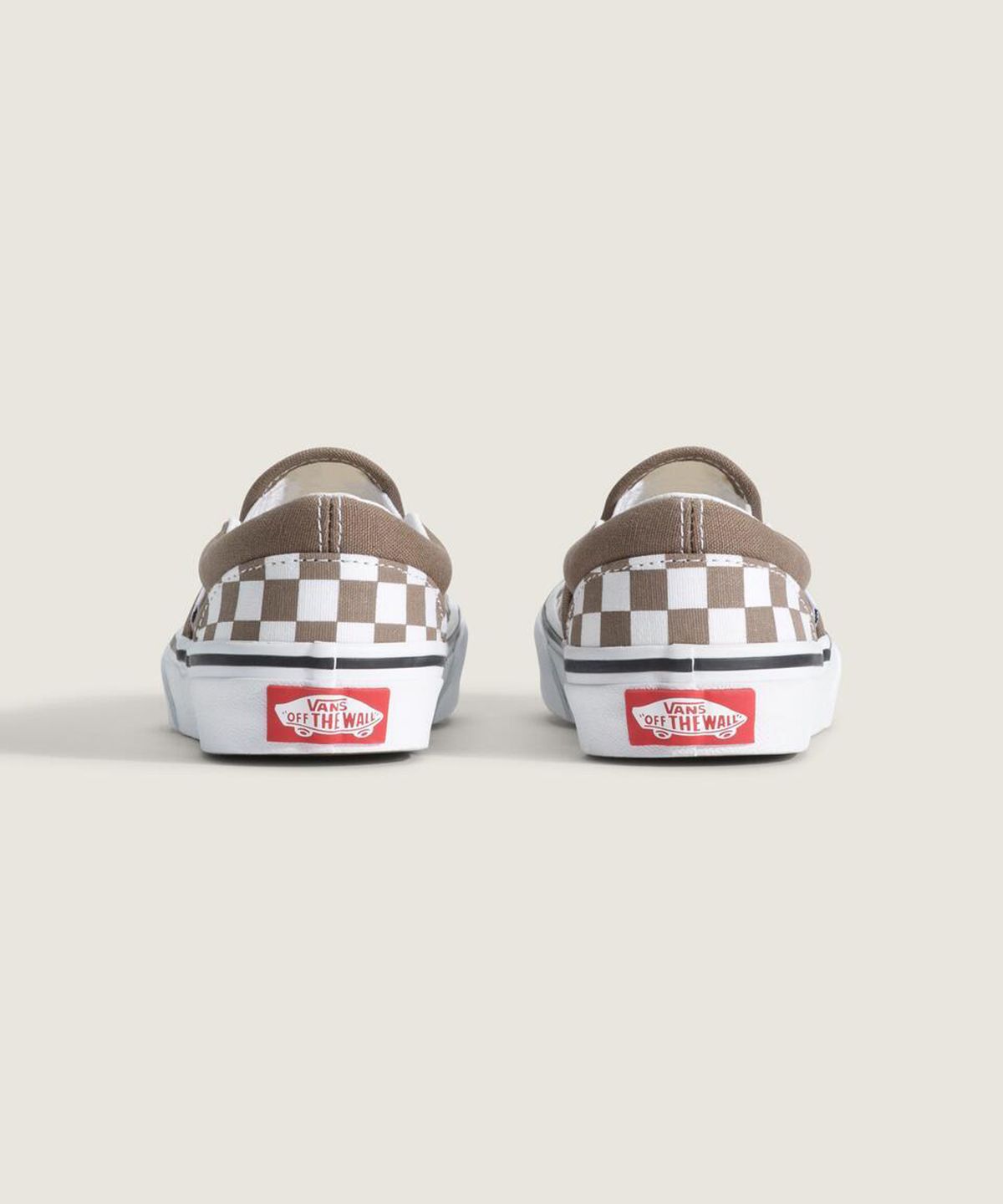 반스 키즈(VANS KIDS) 키즈 클래식 슬립온-컬러띠어리 체커보드 월넛