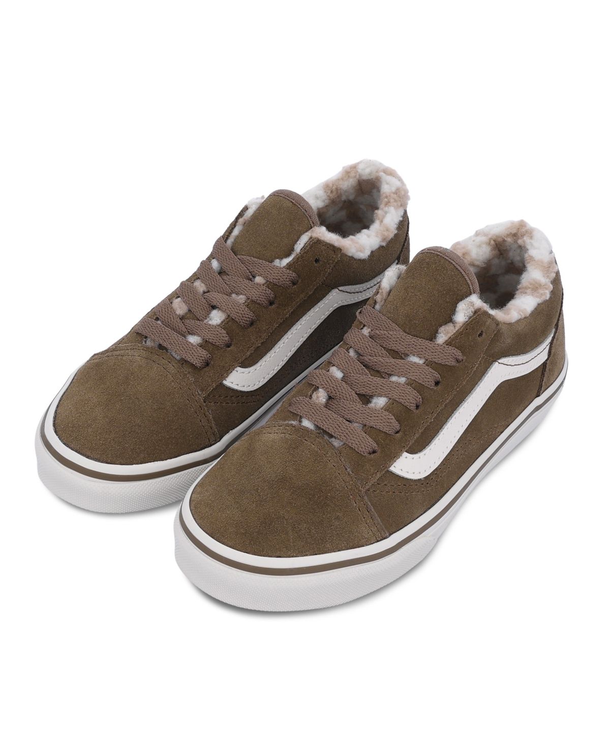 반스 키즈(VANS KIDS) 키즈 올드스쿨-코지 허그 세피아