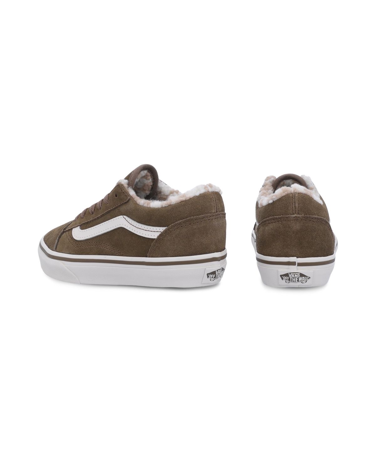 반스 키즈(VANS KIDS) 키즈 올드스쿨-코지 허그 세피아