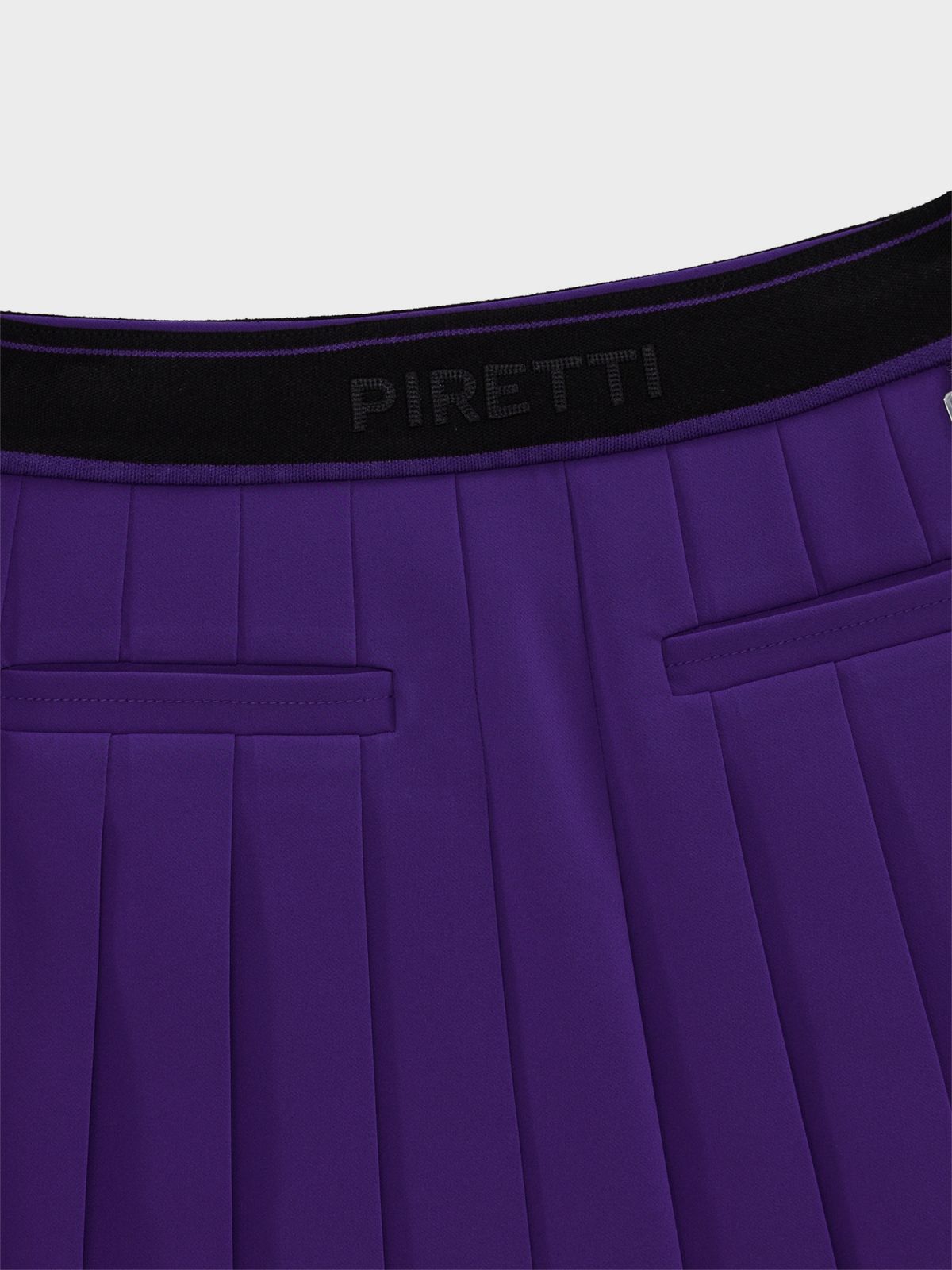 피레티(PIRETTI) 캡슐 변형 플리츠 큐롯 W_Purple
