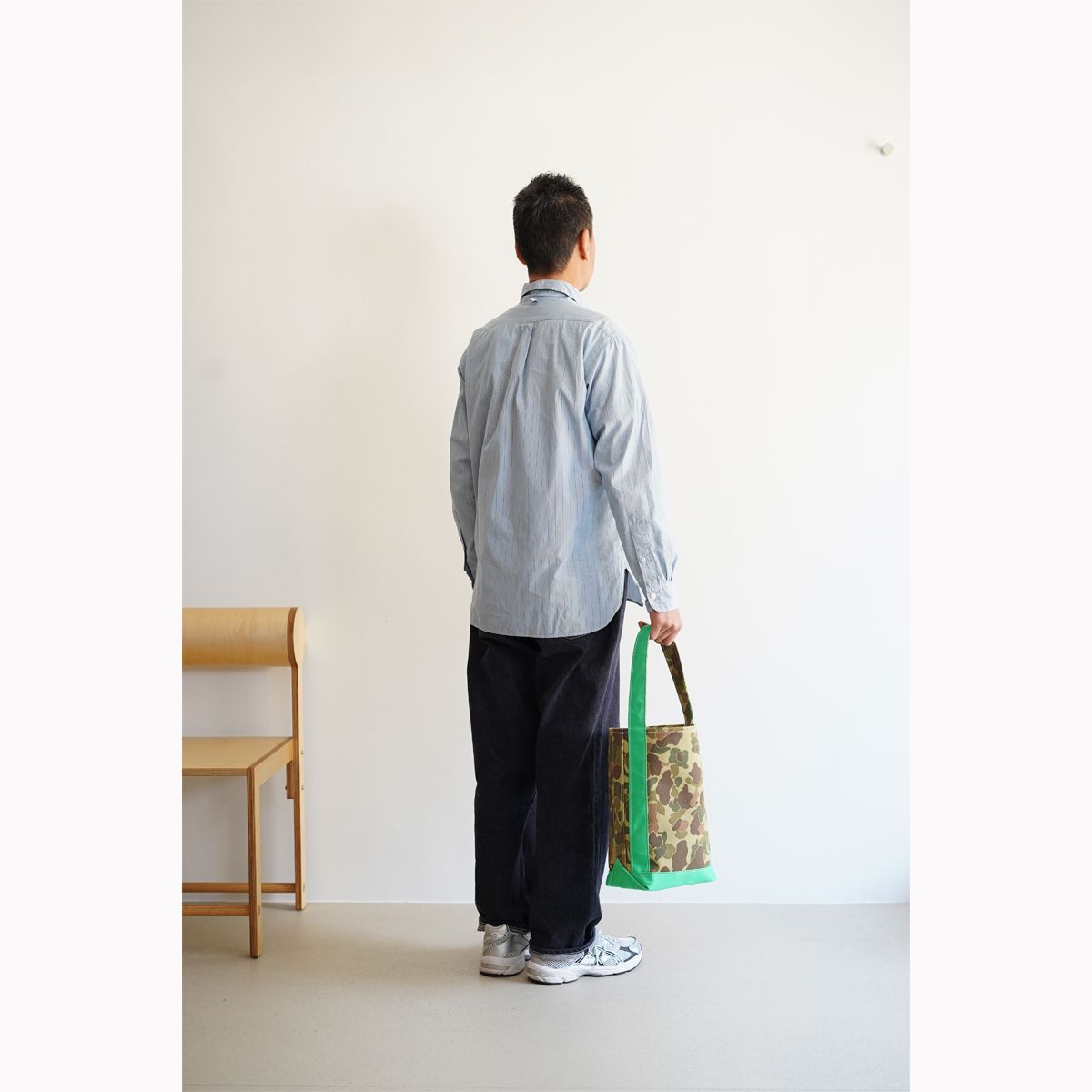 찬스클로딩(CHANCE CLOTHING) BAGUETTE TOTE SMALL - HUNTER CAMO