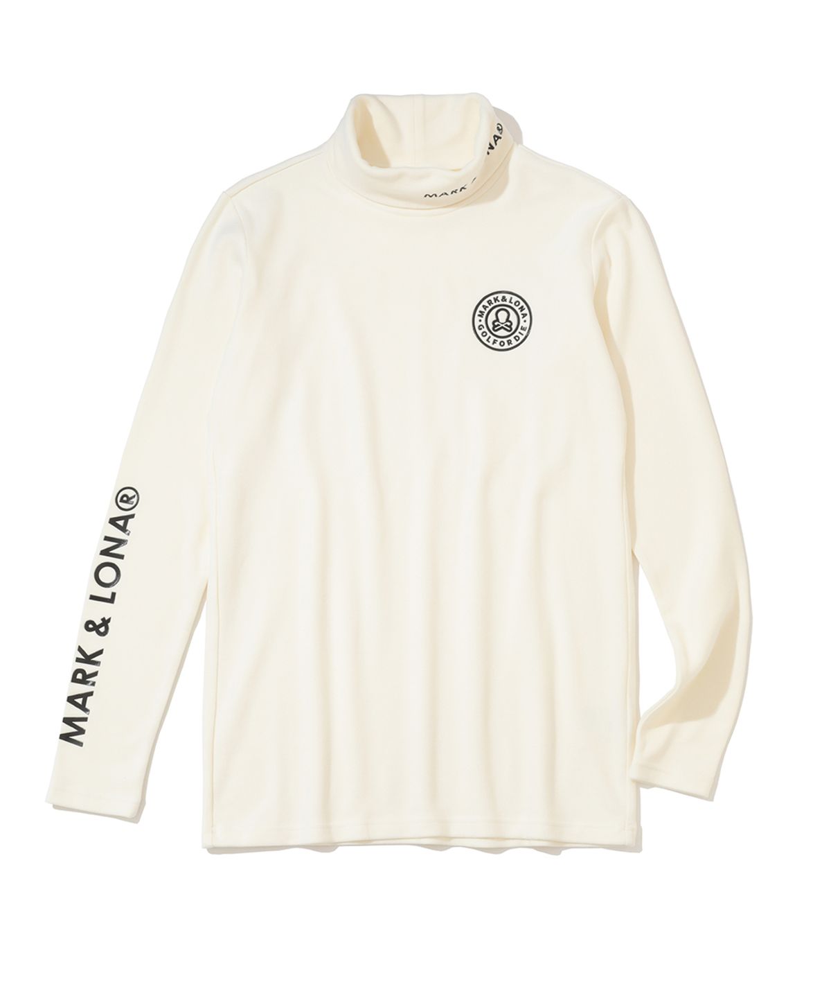 마크앤로나(MARK&LONA) M GN CIRCLE LOGO MOCK-NECK LS T-SHIRTS LR3IU03M