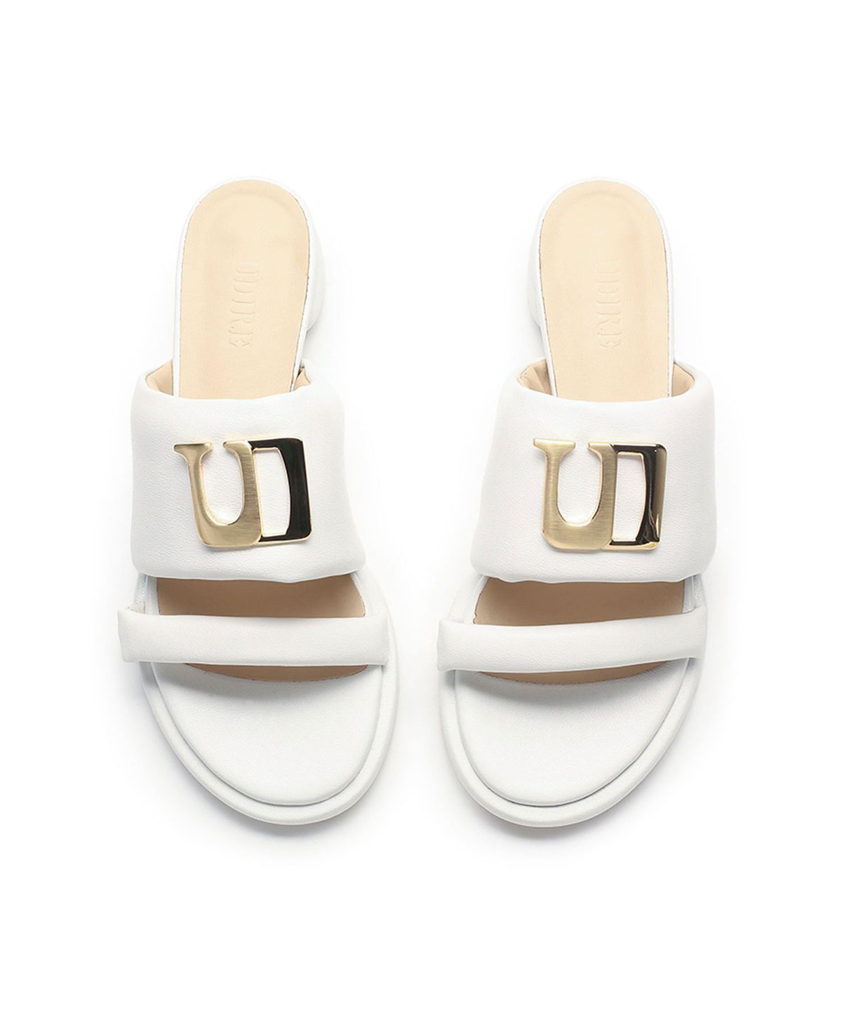 우디레(UDIRE) Collina_Slippers_White(UFB2SP34WH)