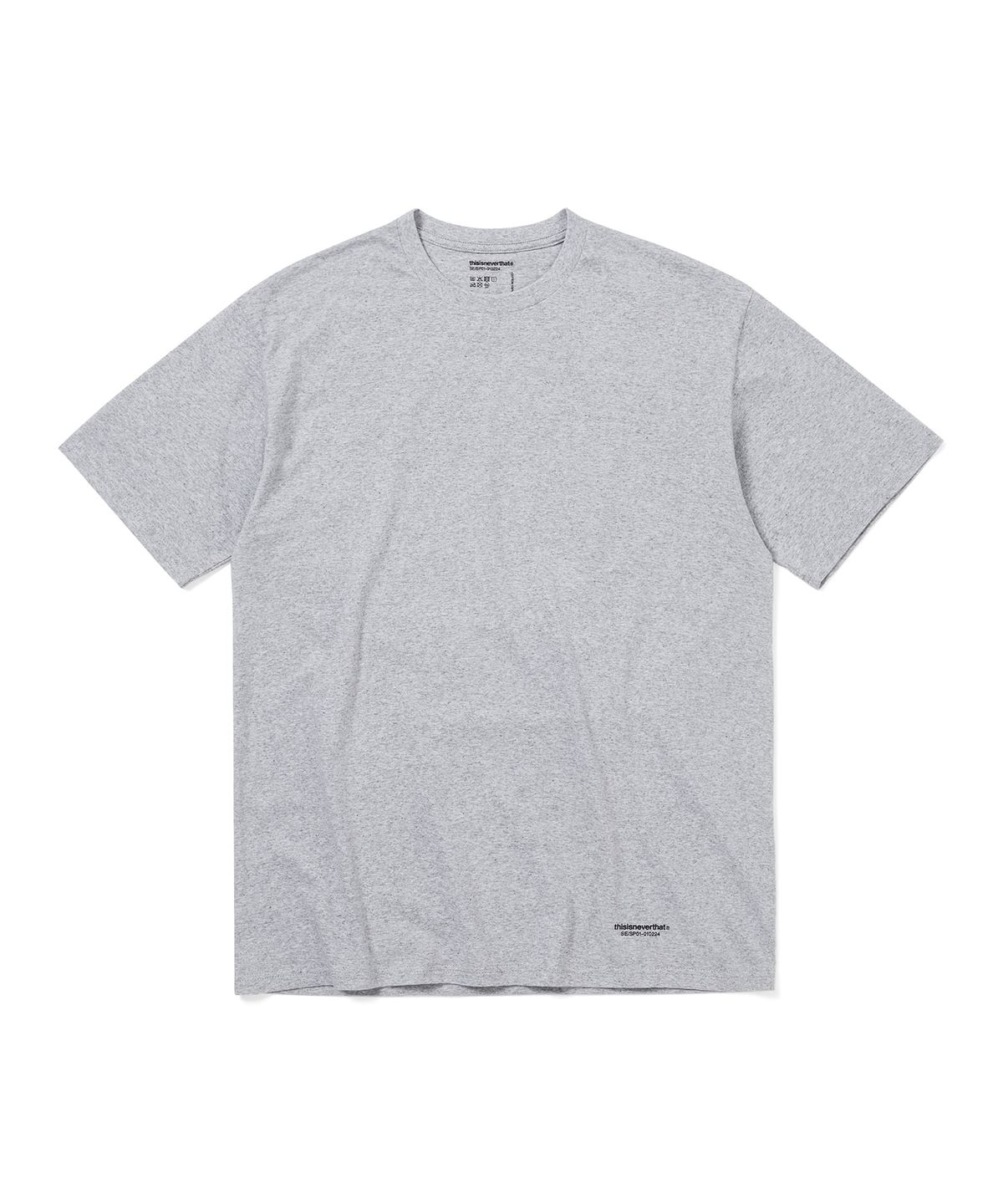디스이즈네버댓(THISISNEVERTHAT) 3 TAGLESS T-SHIRTS Heather Grey
