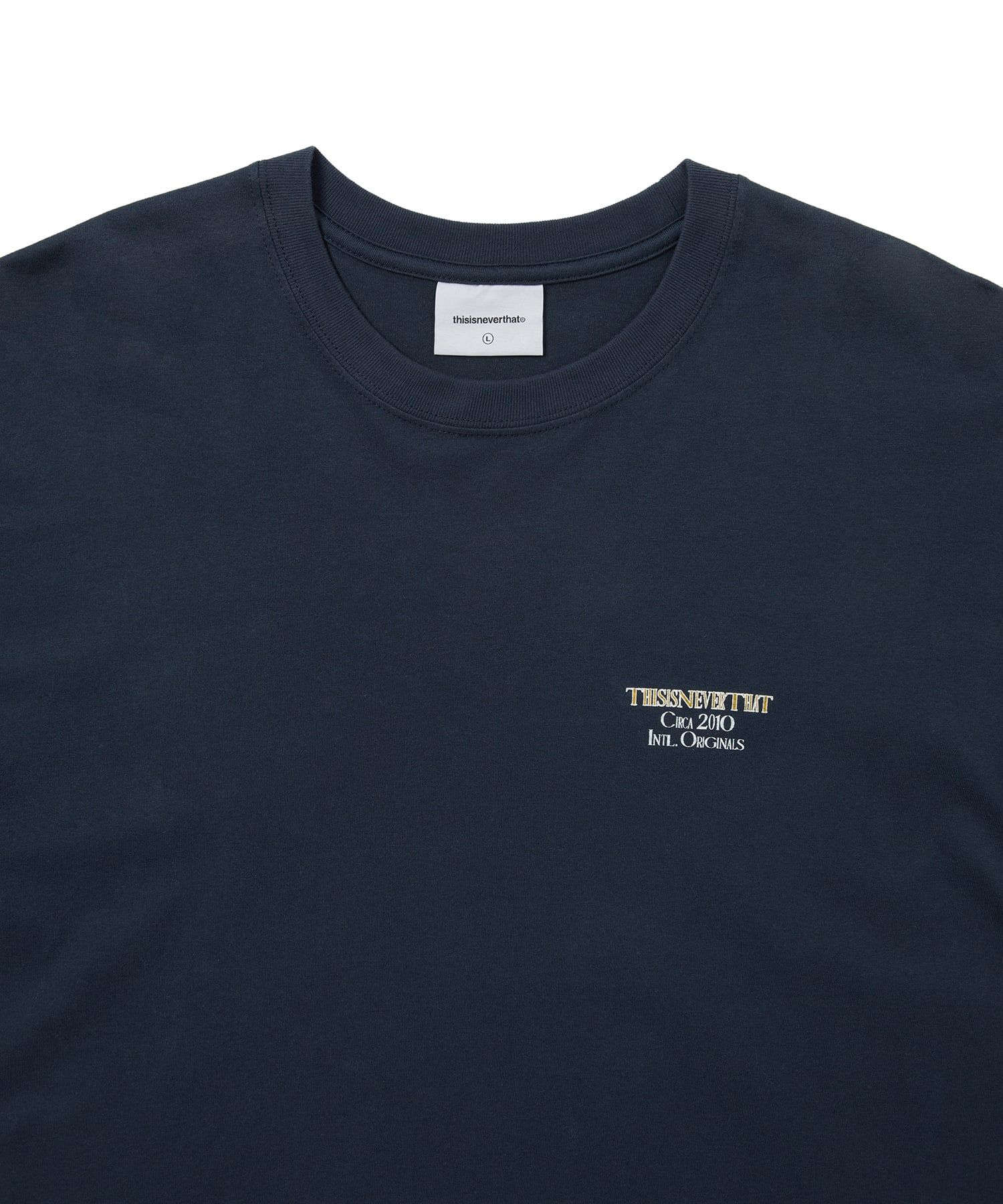 MUSINSA公式 | thisisneverthat CIRCA 2010 L/S Tee Navy