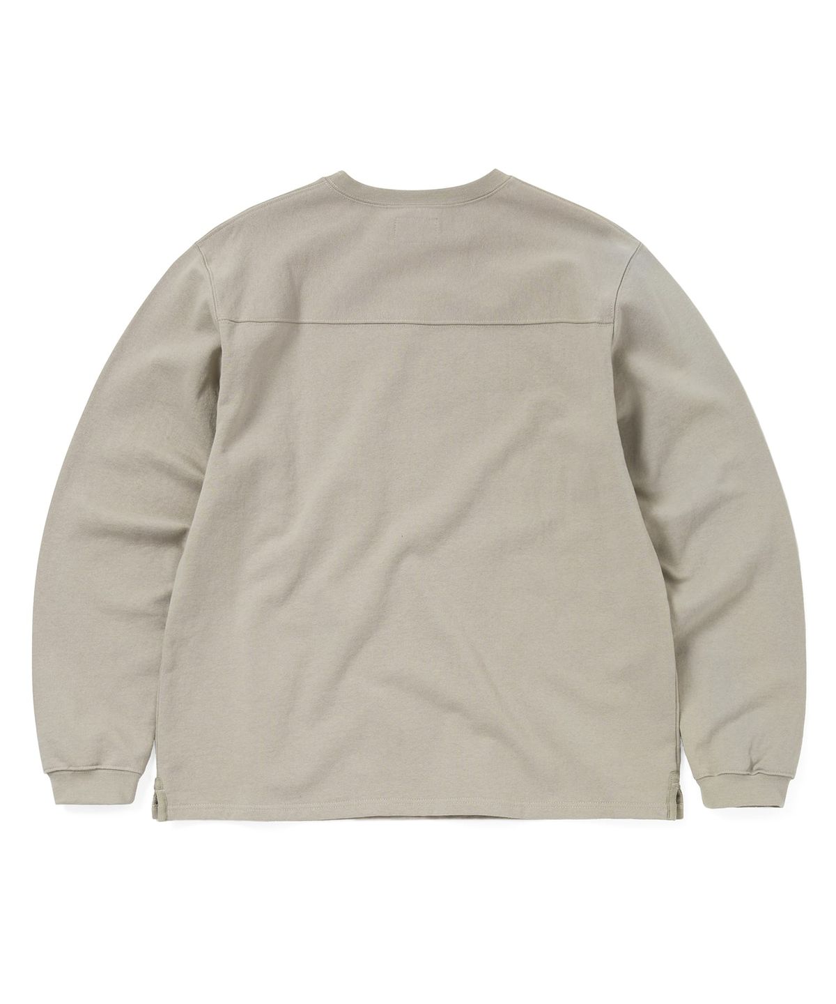 디스이즈네버댓(THISISNEVERTHAT) THAT Panelled Crewneck Deep Beige
