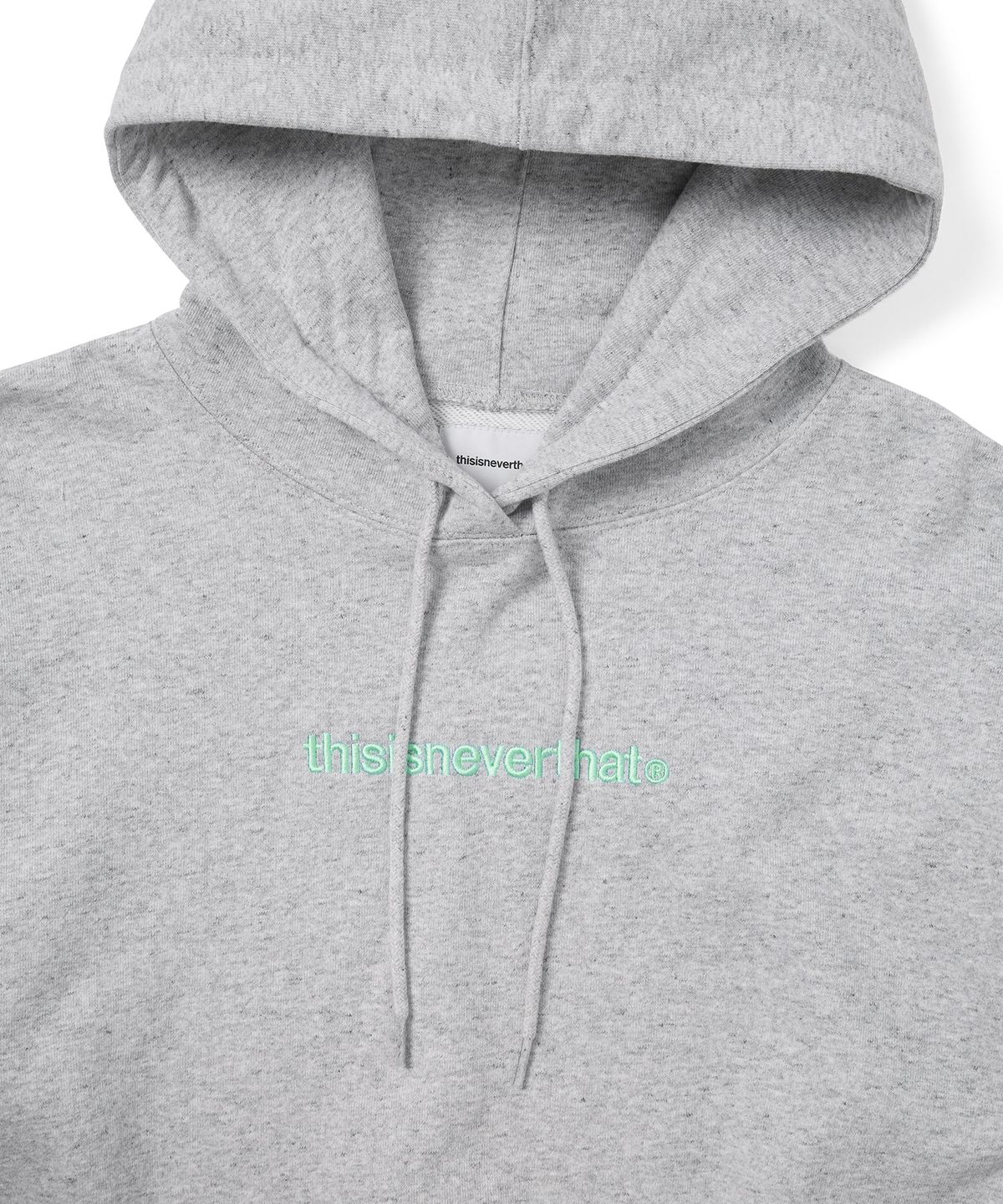디스이즈네버댓(THISISNEVERTHAT) T-Logo W Hoodie Heather Grey