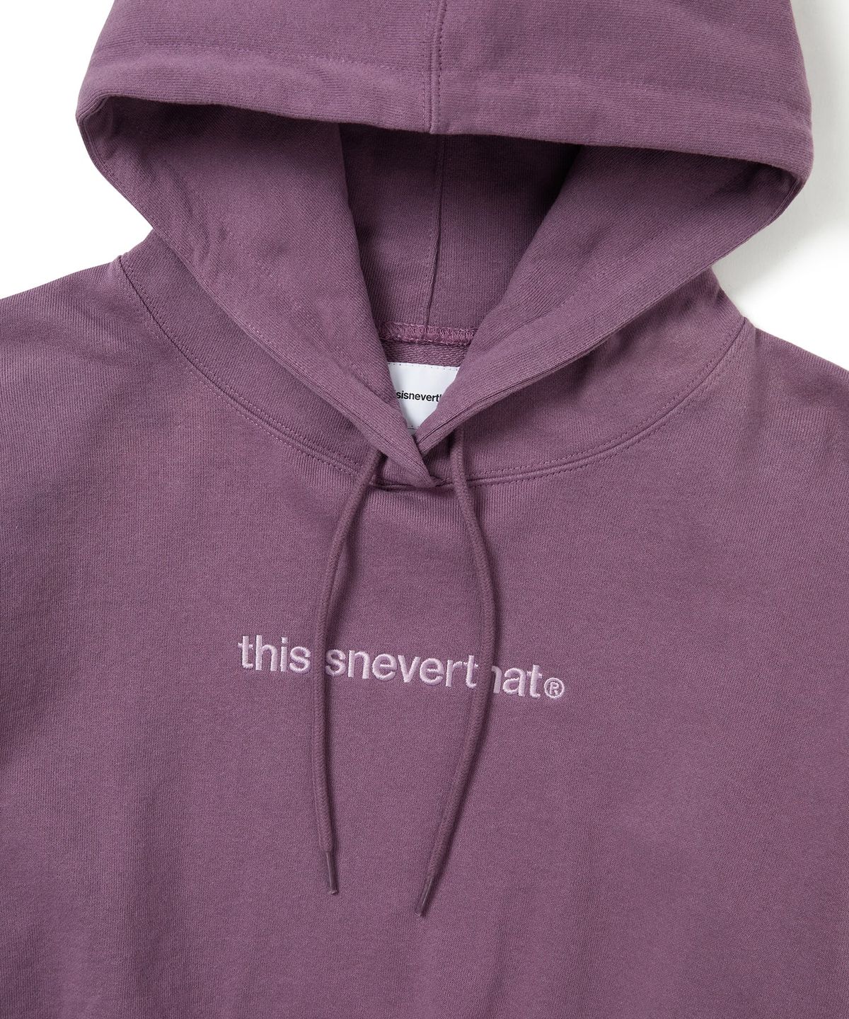 디스이즈네버댓(THISISNEVERTHAT) T-Logo W Hoodie Maroon