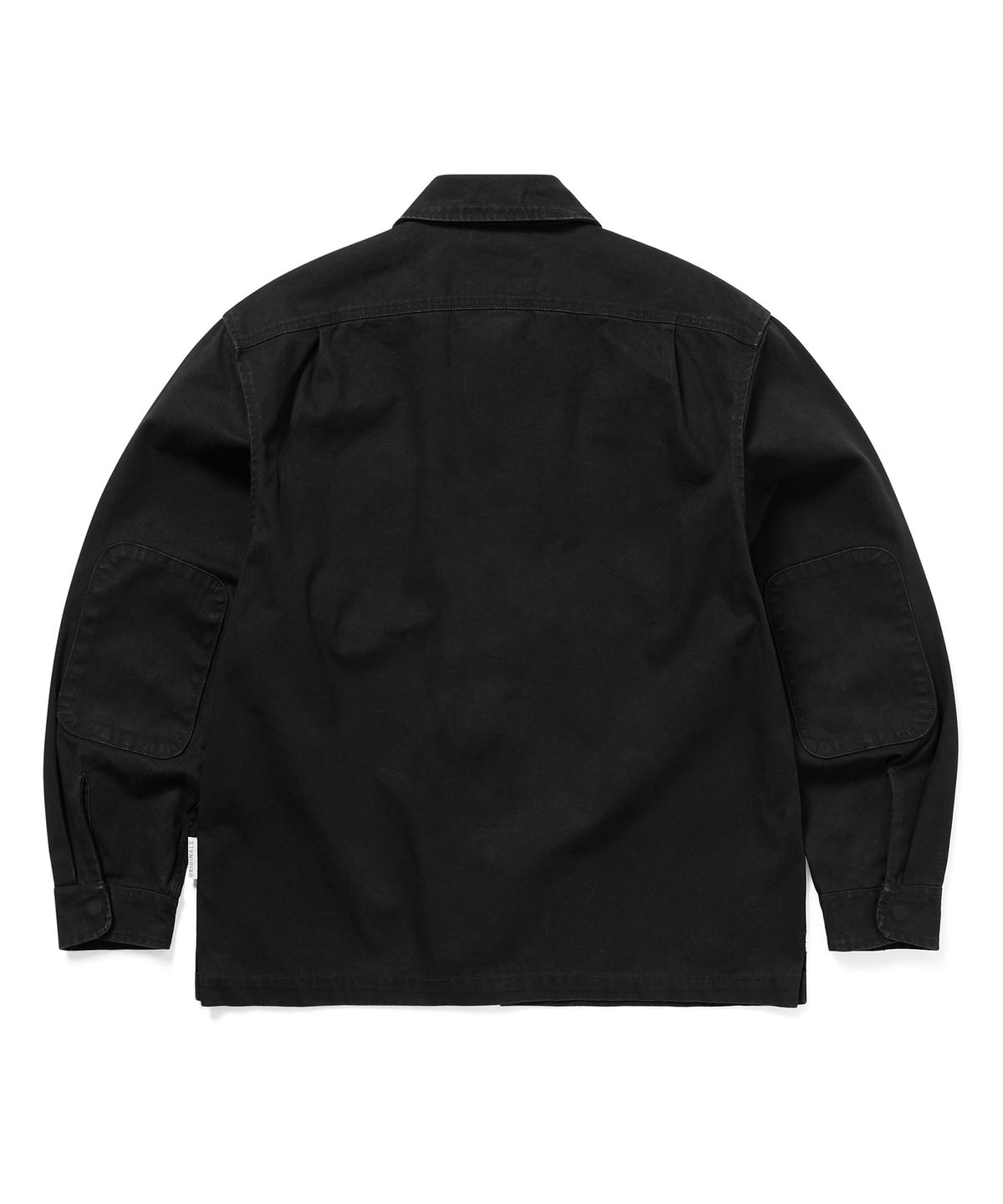 디스이즈네버댓(THISISNEVERTHAT) Washed Zip Shirt Black