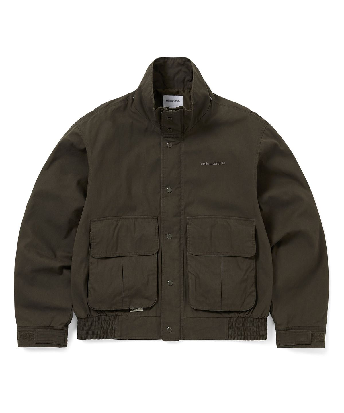 디스이즈네버댓(THISISNEVERTHAT) Waxed Field Jacket Olive