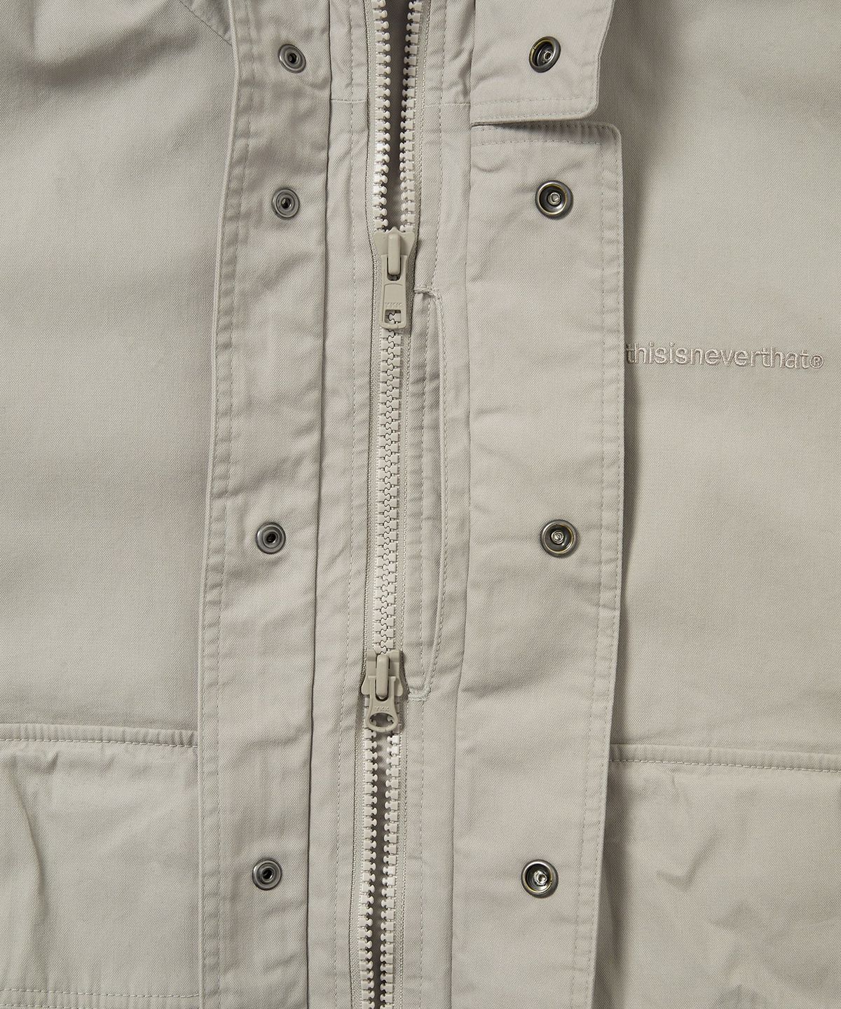 디스이즈네버댓(THISISNEVERTHAT) Waxed Field Jacket Stone