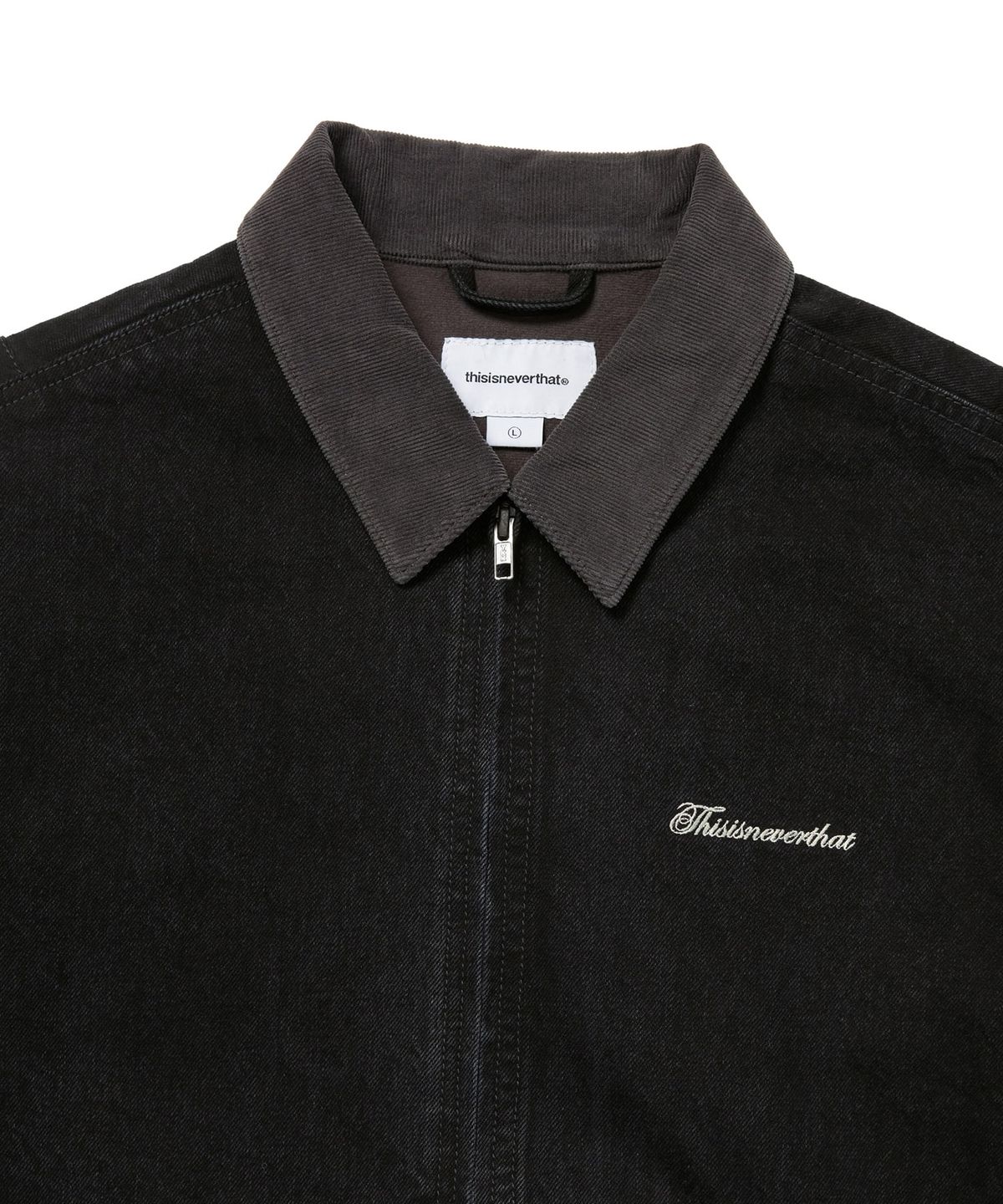 디스이즈네버댓(THISISNEVERTHAT) Denim Work Jacket Black