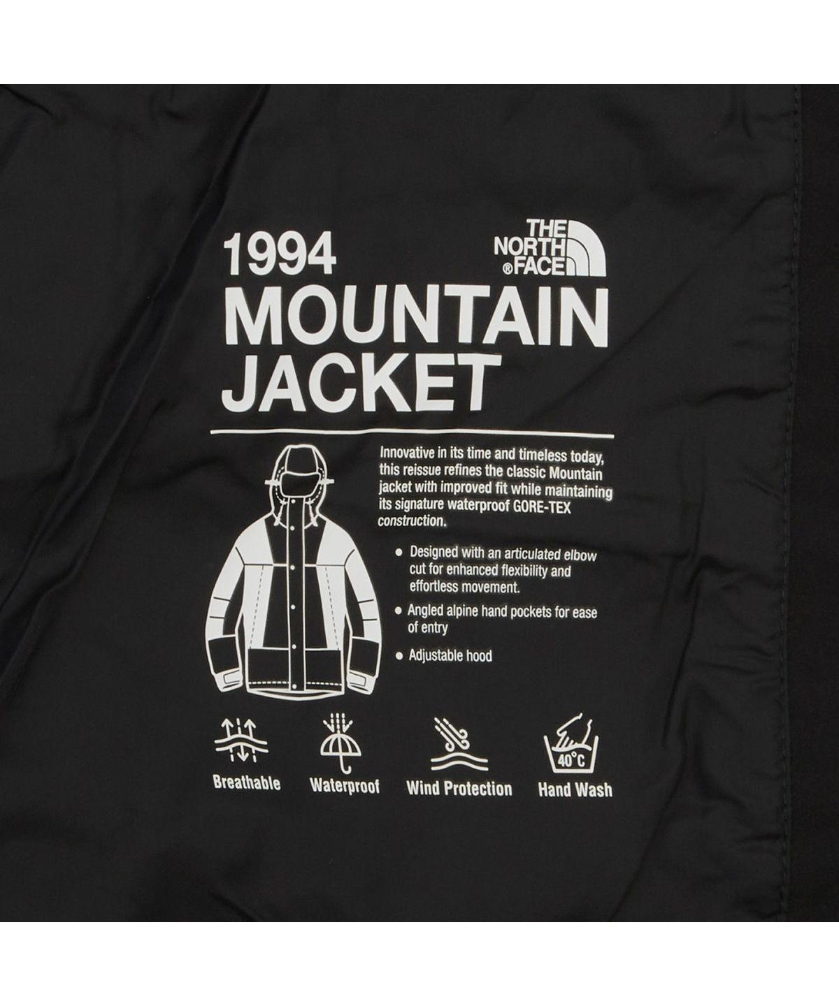 노스페이스(THE NORTH FACE) NJ2GR54A 남성 1994 고어텍스 마운틴 자켓 BLACK