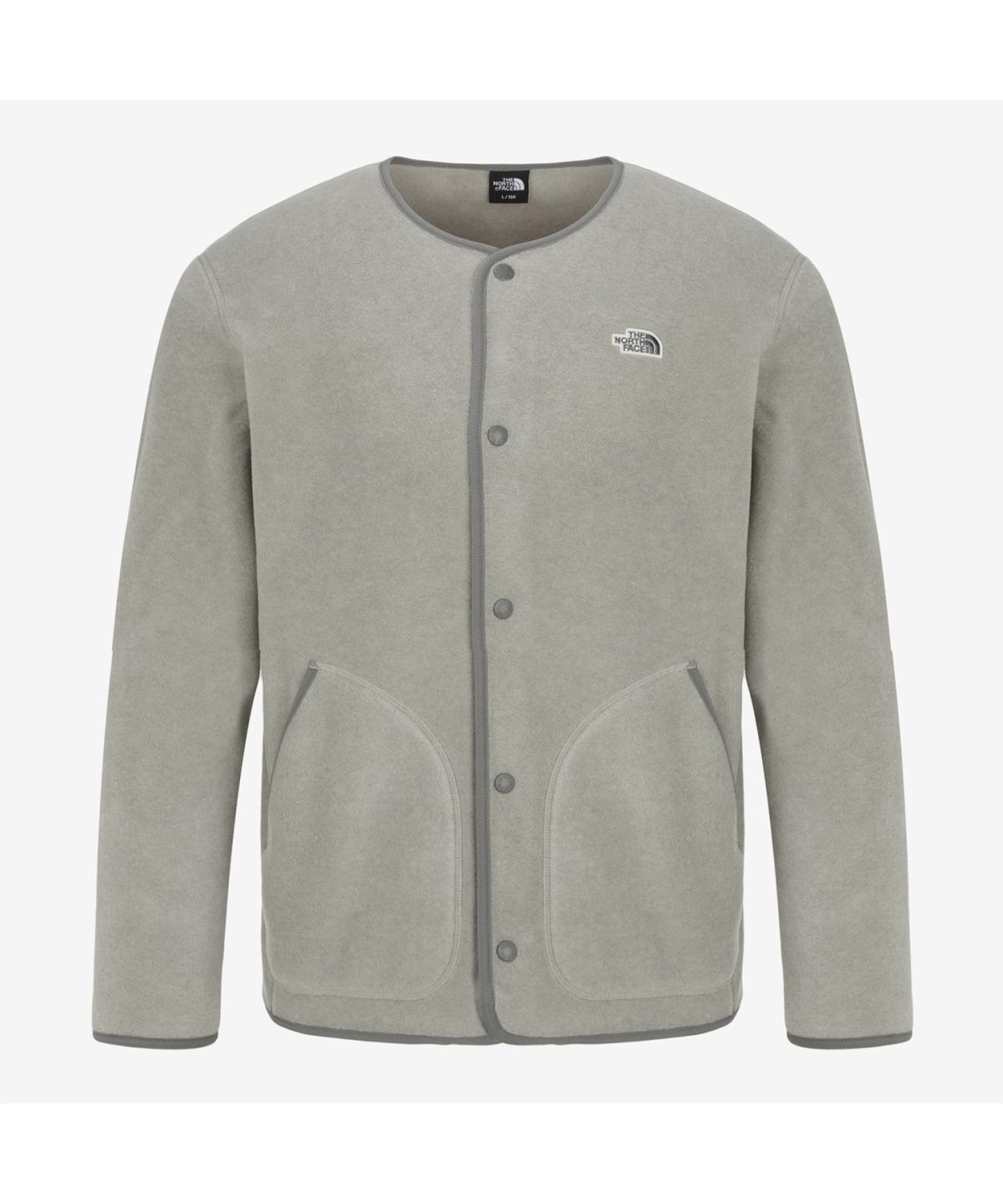 노스페이스(THE NORTH FACE) NJ4FR60A 남성 알바노 플리스 EX 가디건 LIGHT_GRAY