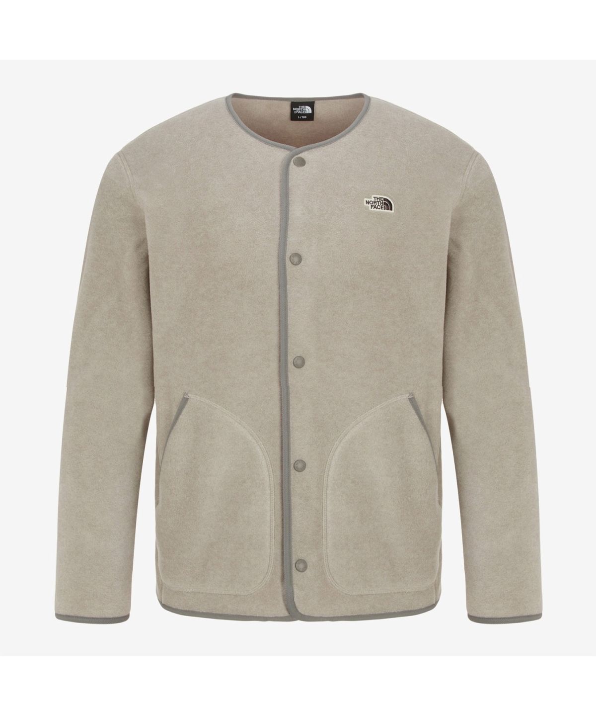 노스페이스(THE NORTH FACE) NJ4FR60B 남성 알바노 플리스 EX 가디건 LIGHT_BEIGE
