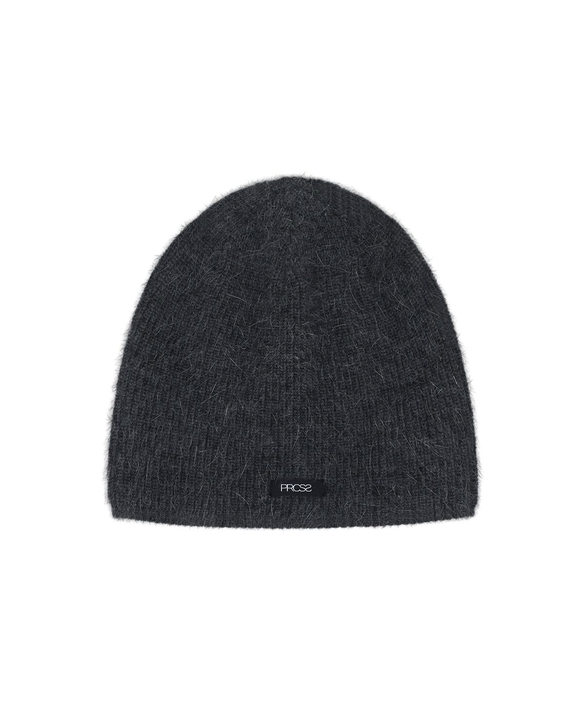 피알씨에스에스(PRCSS) Hairy Label Beanie - Charcoal