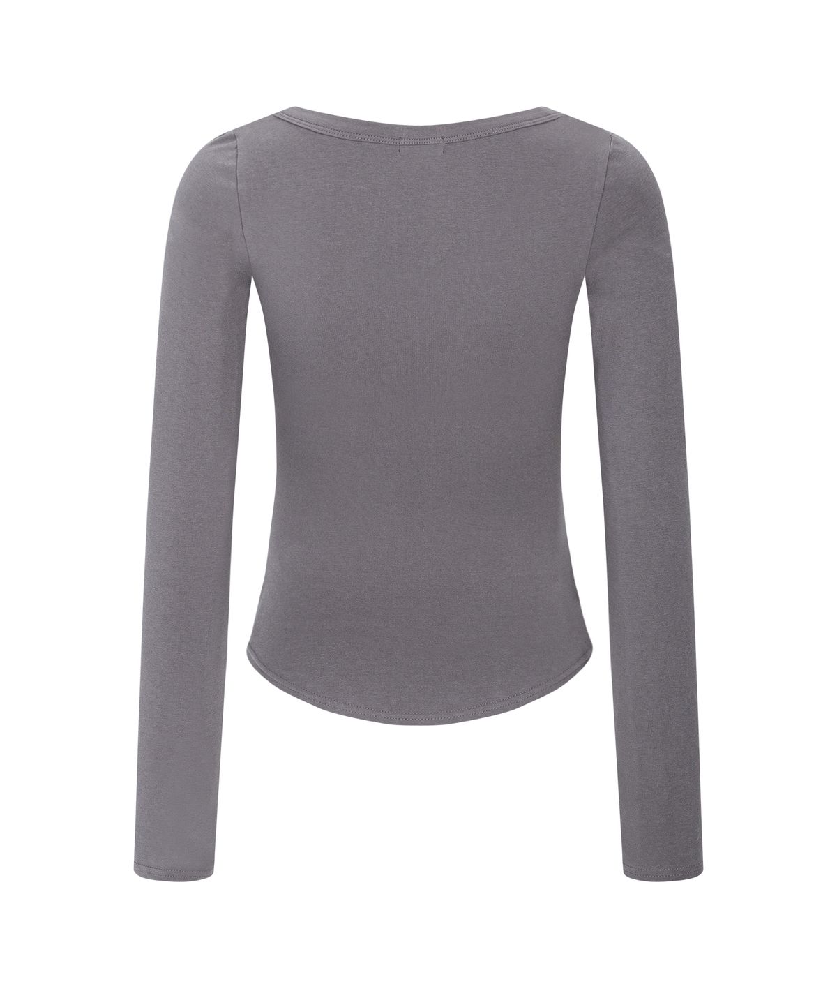 플리즈노팔로우(PLEASENOFOLLOW) 25FW New MOMO Shirring Top (Vintage Charcoal)