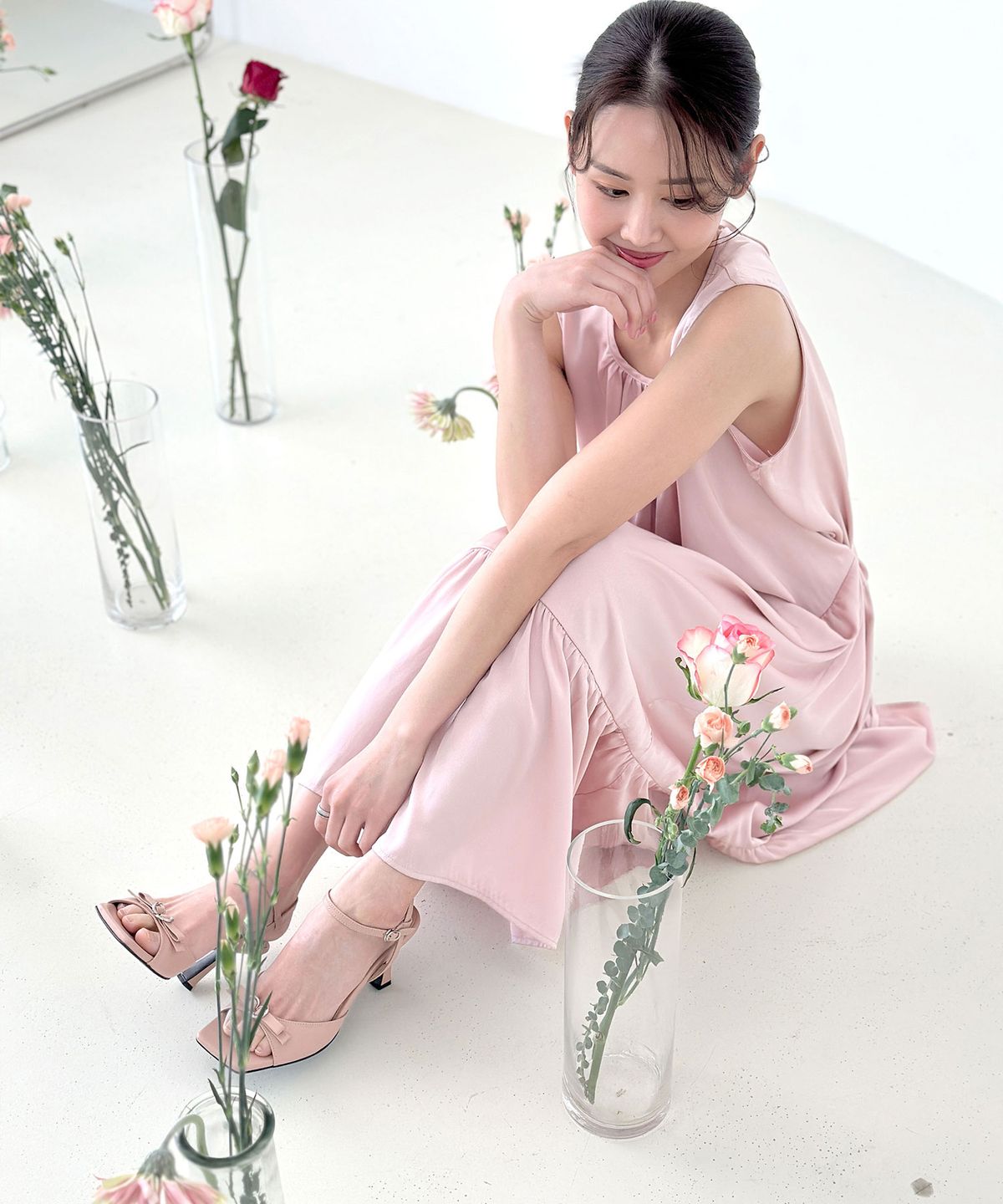 우디레(UDIRE) Gemelli_Sandals_Pink(UFB2SD40PK)