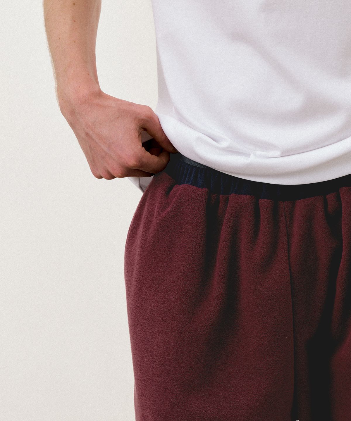 조스라운지(JO'S LOUNGE) Marshmallow Fleece Pants Wine