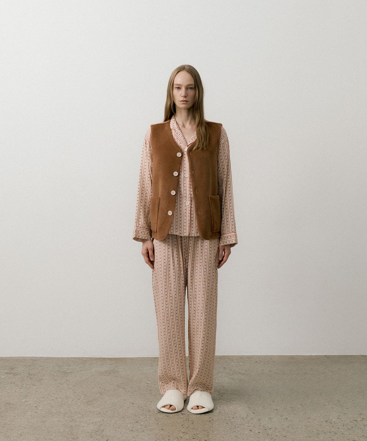 조스라운지(JO'S LOUNGE) (w) Teddy Wool Vest