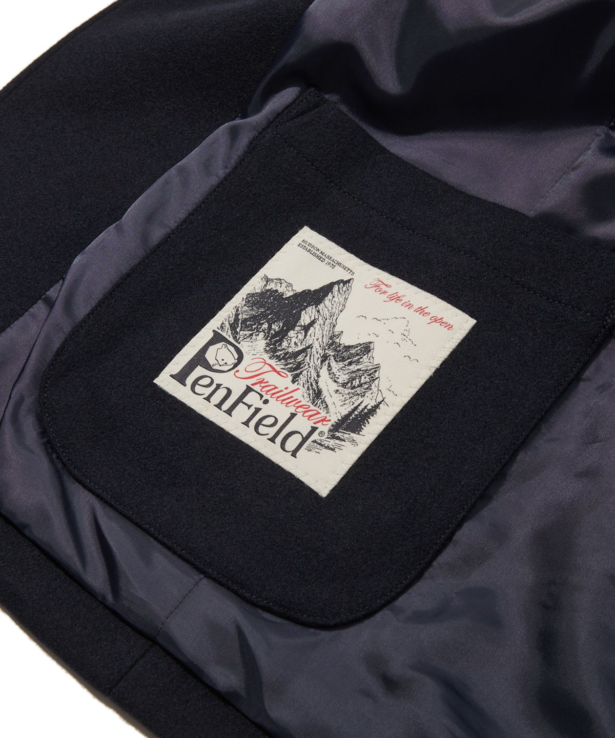 펜필드(PENFIELD) [TRAILWEAR]네이비 싱글 브레스티드 블레이져 네이비_FR4WJ502