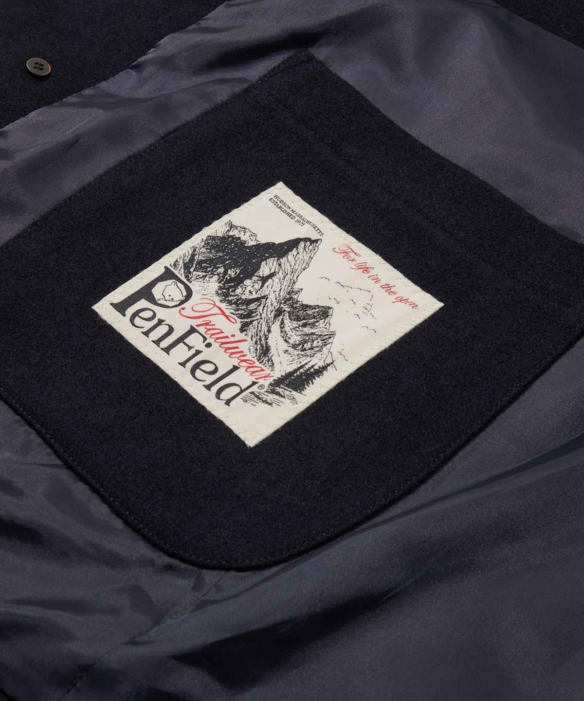 펜필드(PENFIELD) [TRAILWEAR]네이비 더블 브레스티드 블레이져 네이비_FR4WJ500