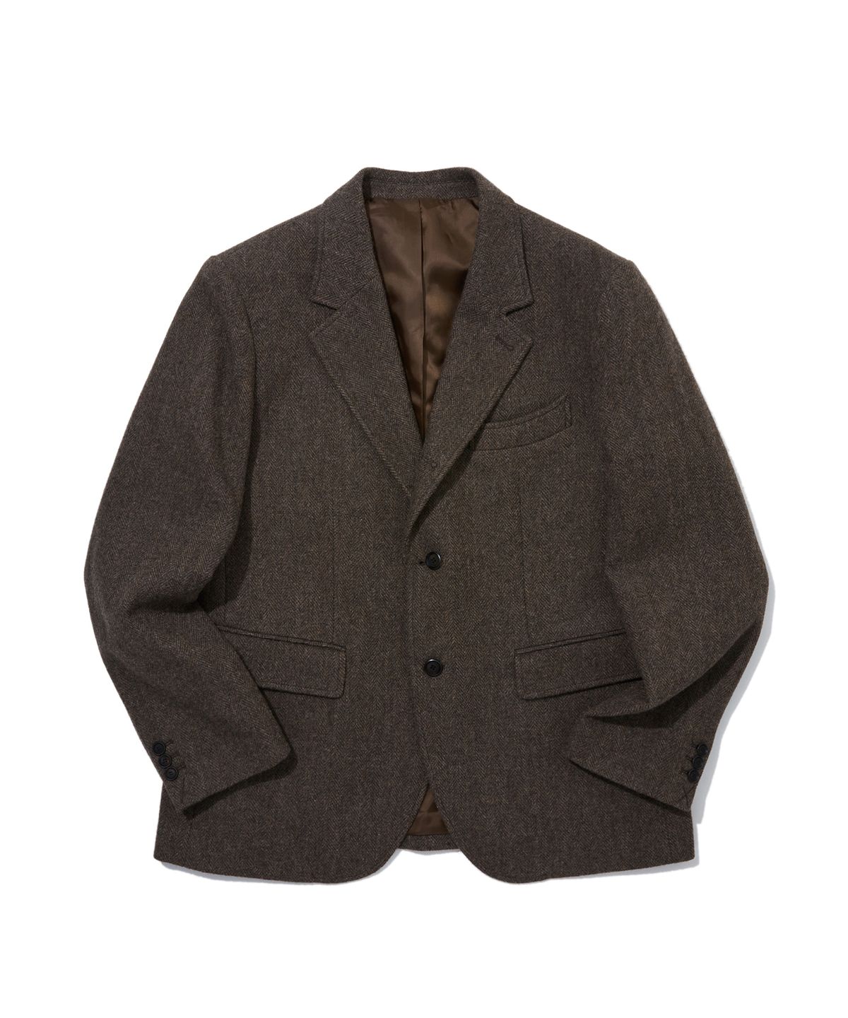 펜필드(PENFIELD) [TRAILWEAR]헤링본 스포츠 자켓 다크브라운_FR4WJ503