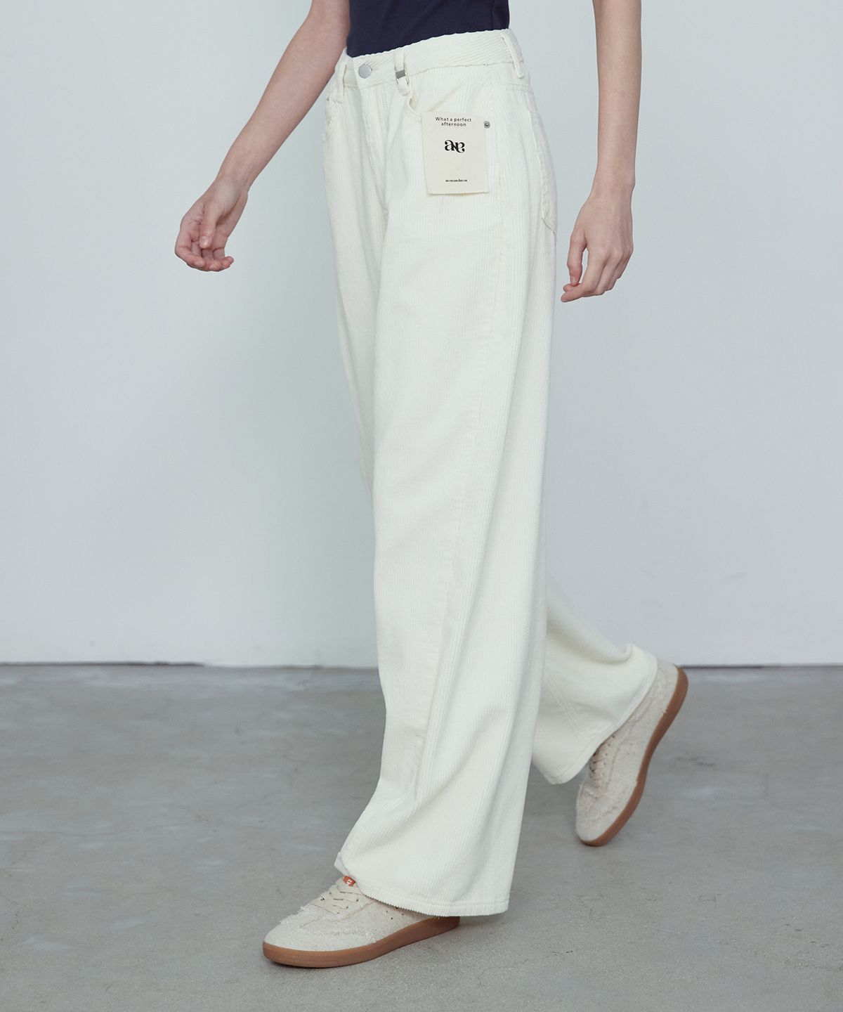 논앤논(NON AND NON) VELOR WIDE CORDUROY PANTS_NFPT5308