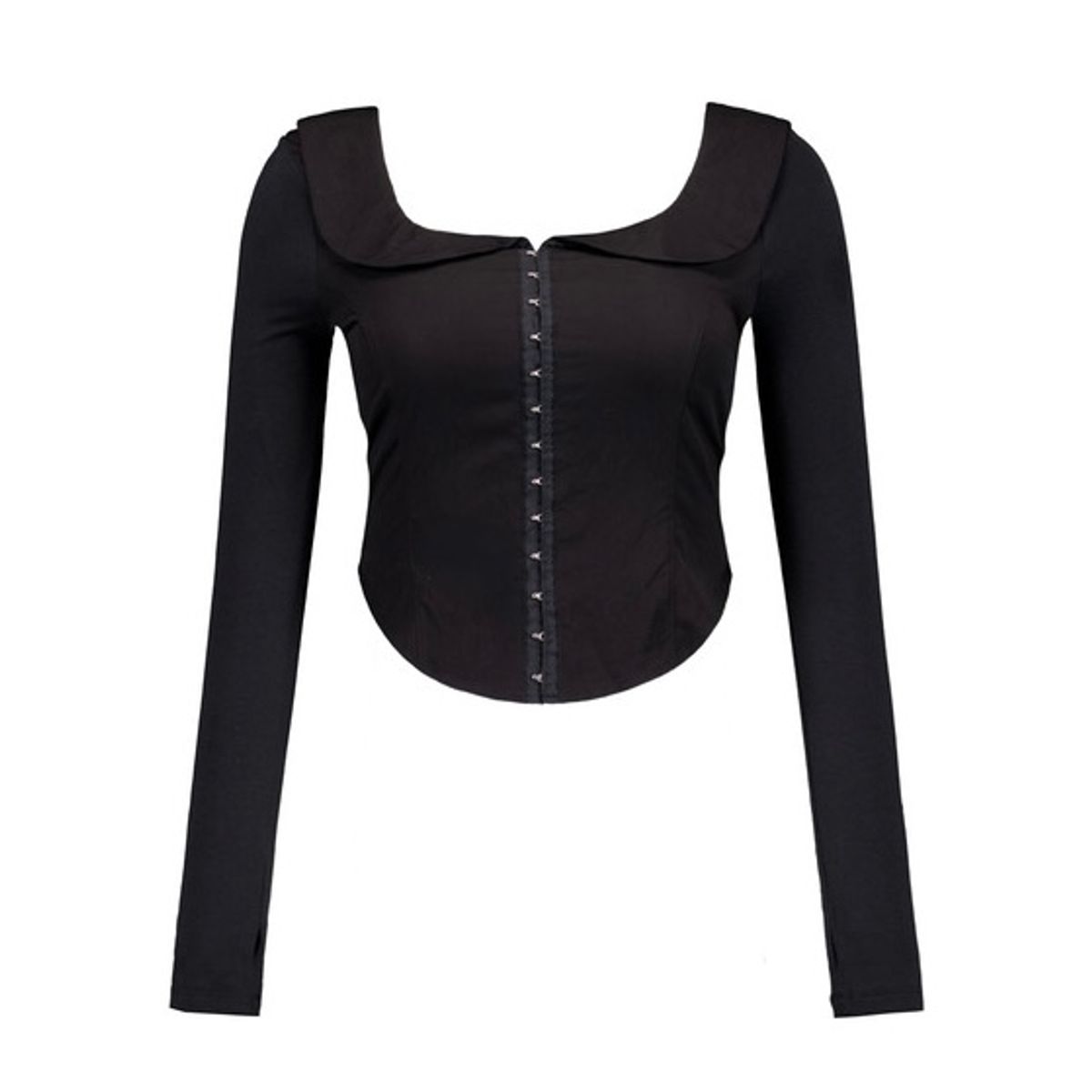 포어링(FORUSRING) Sailor girl blouse (black)