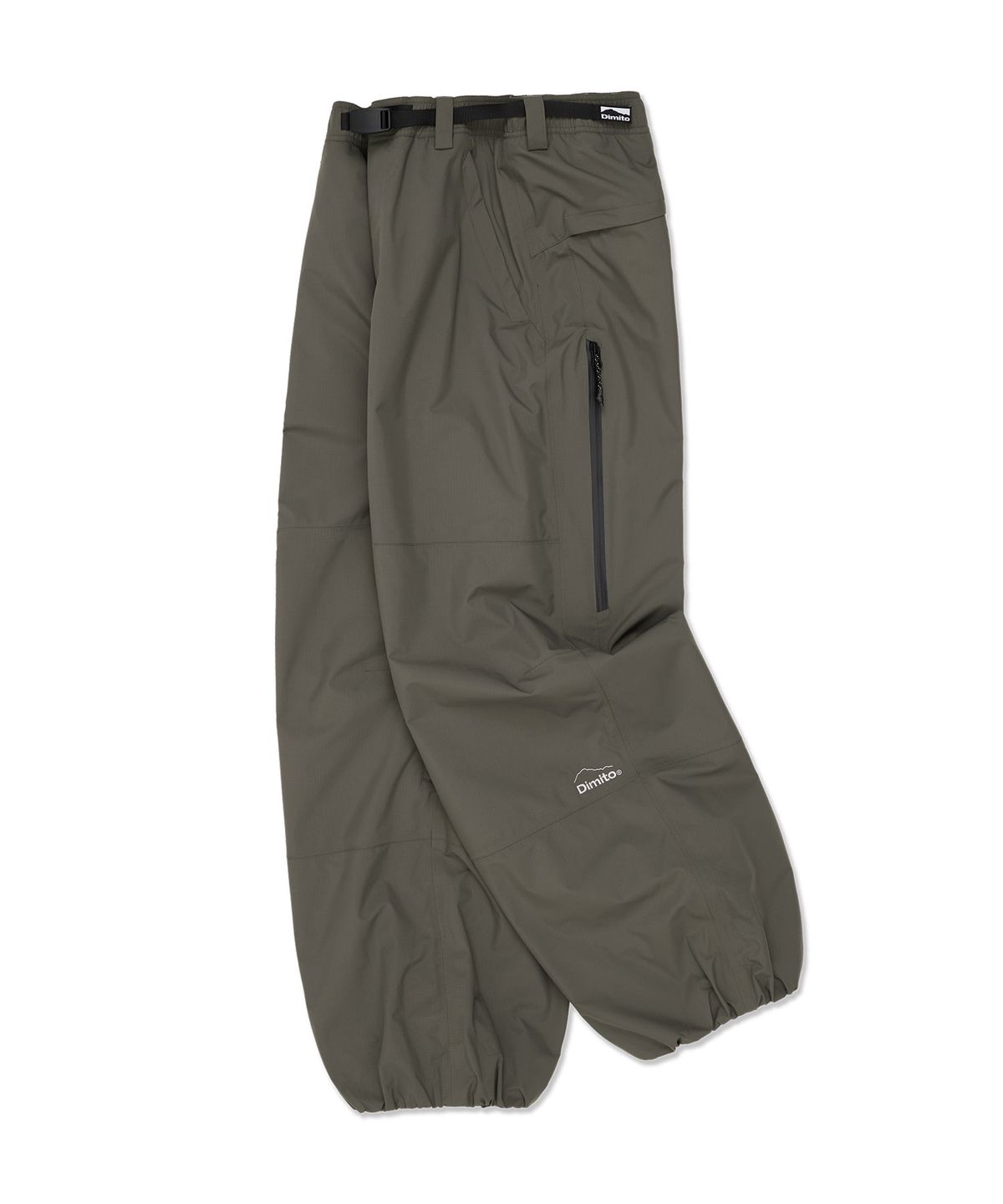디미토(DIMITO) AIR VENT BANDED PANTS (WIDE FIT LV.1) DARK OLIVE